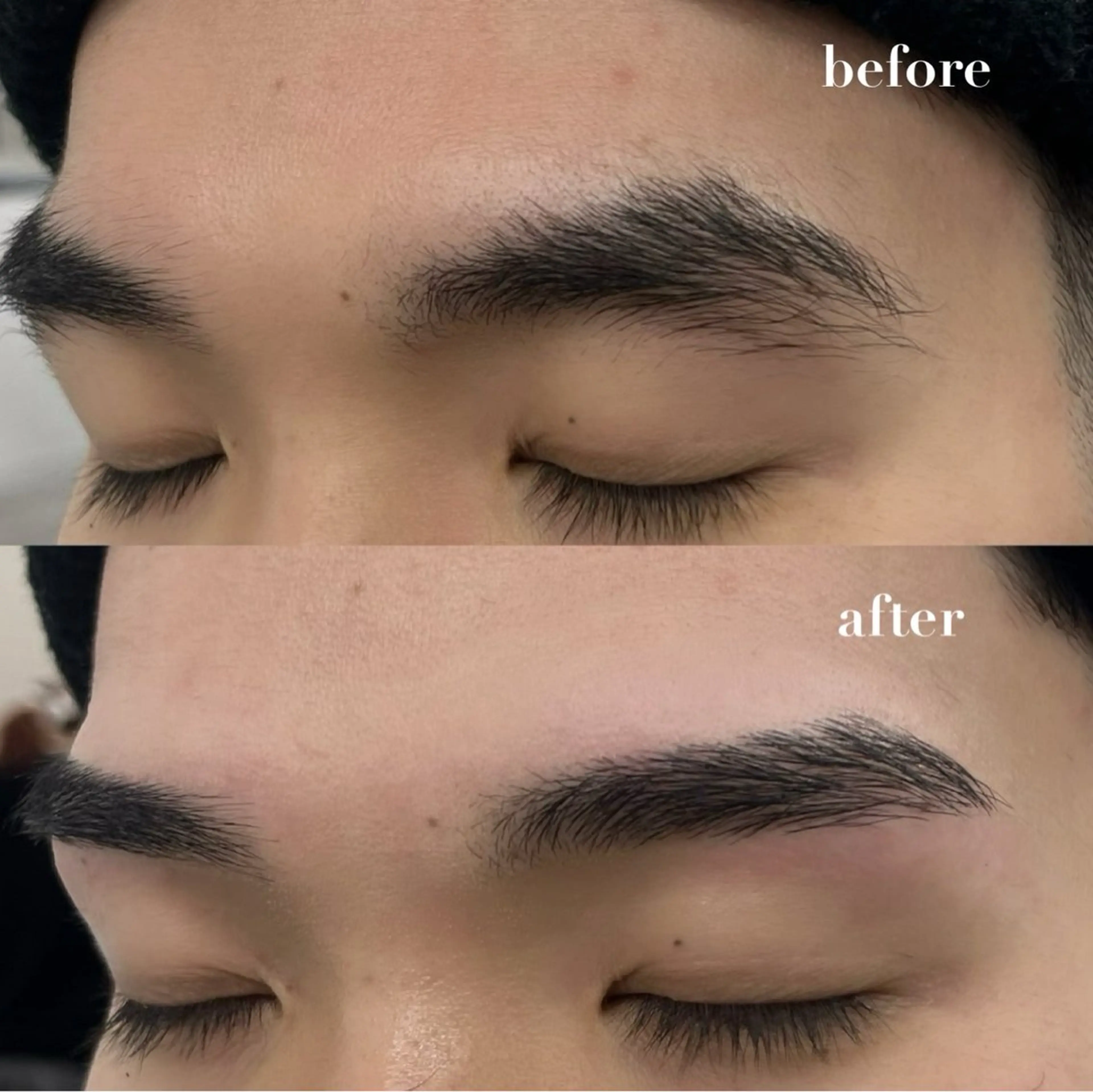 メンズ アイブロウ メンズアイブロウ 眉毛ワックス脱毛 常澄 もえの眉毛・アイブロウイメージ