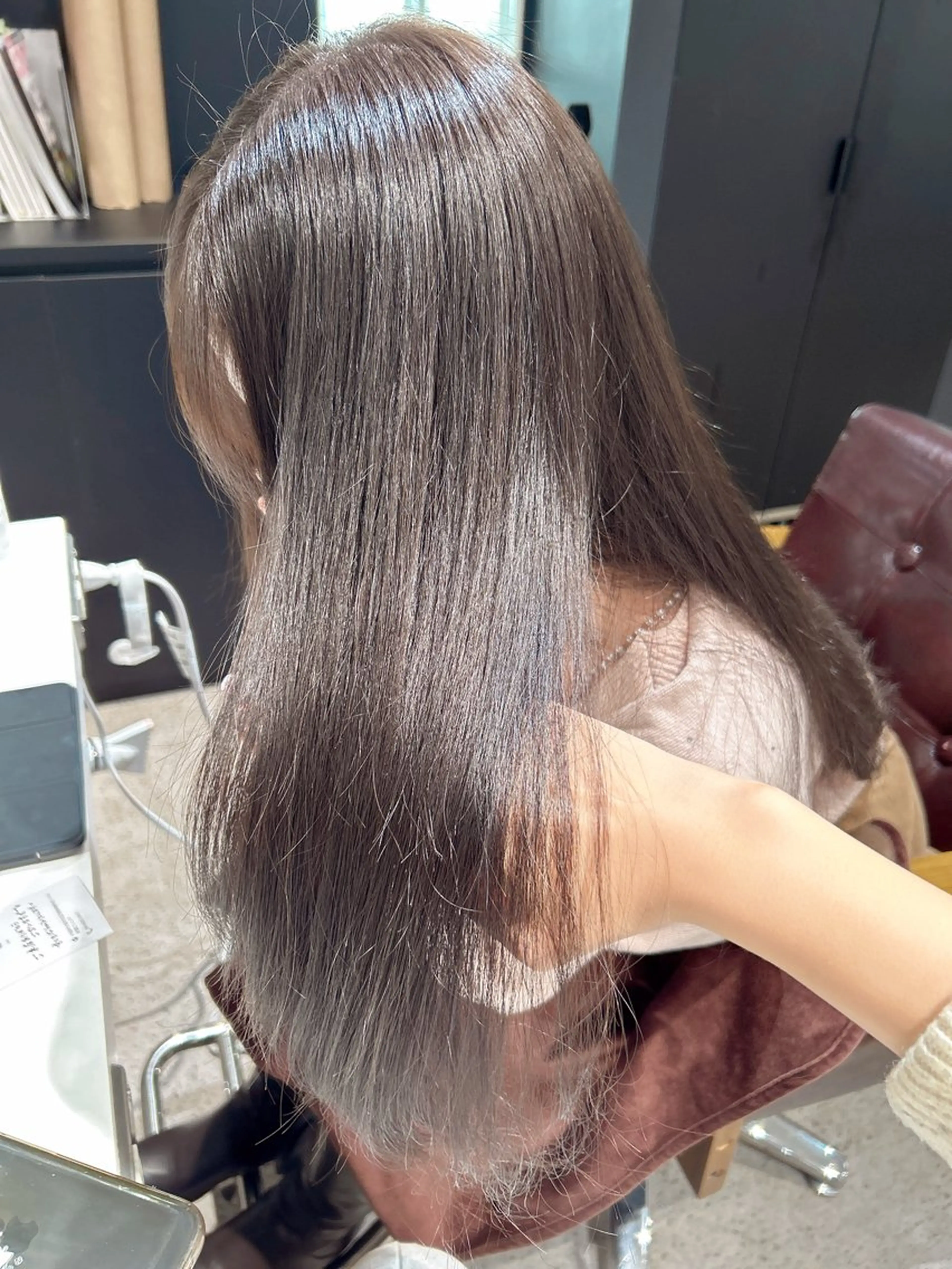 🌷cut＋最高峰TOKIO🌷ブリーチ毛、乾燥、うねりお悩みの方に🧸サラサラ続きます⭐️の写真