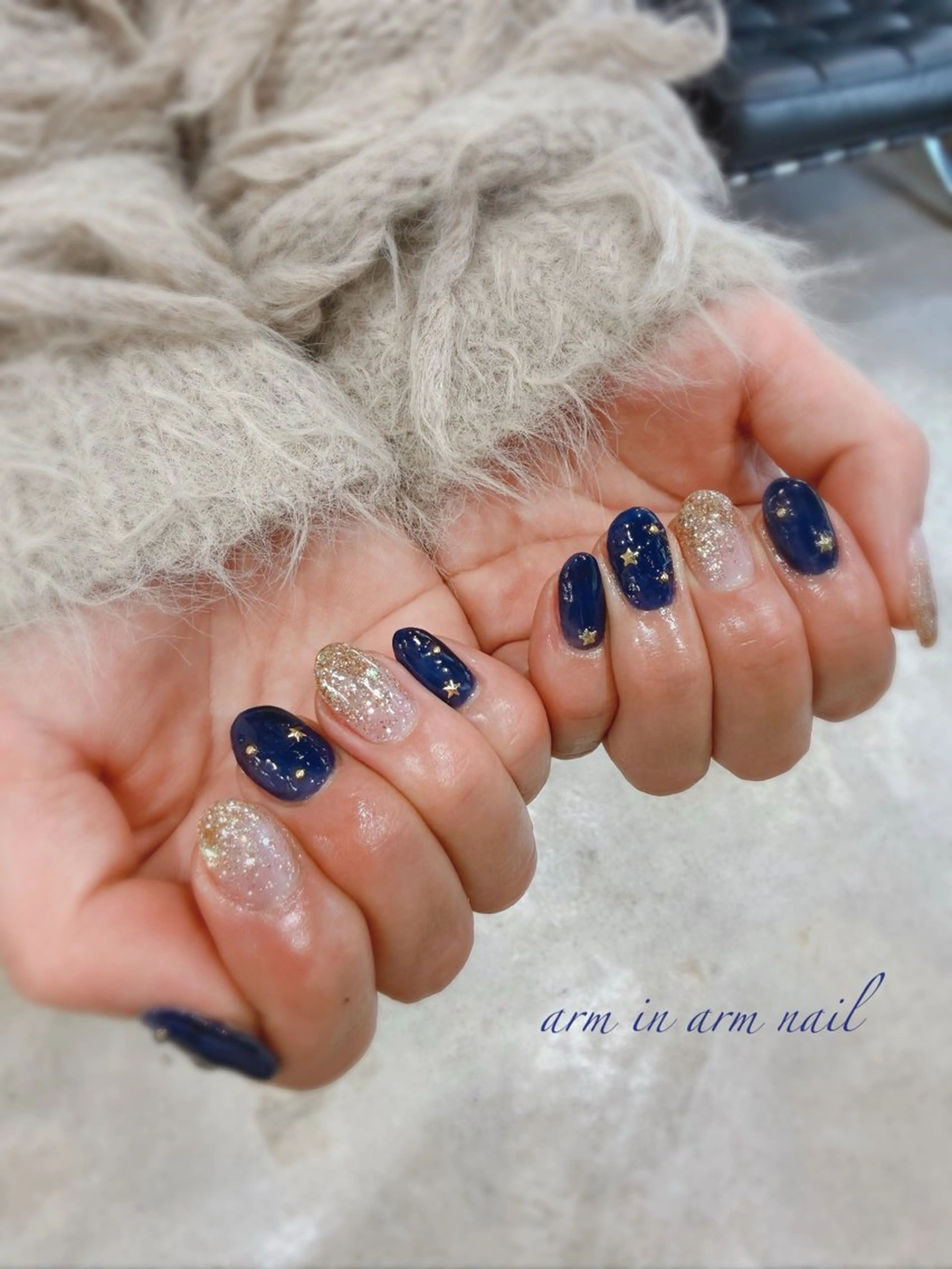 ネイル arm in arm ︎✿Yamamotoのマツエク・マツパデザイン