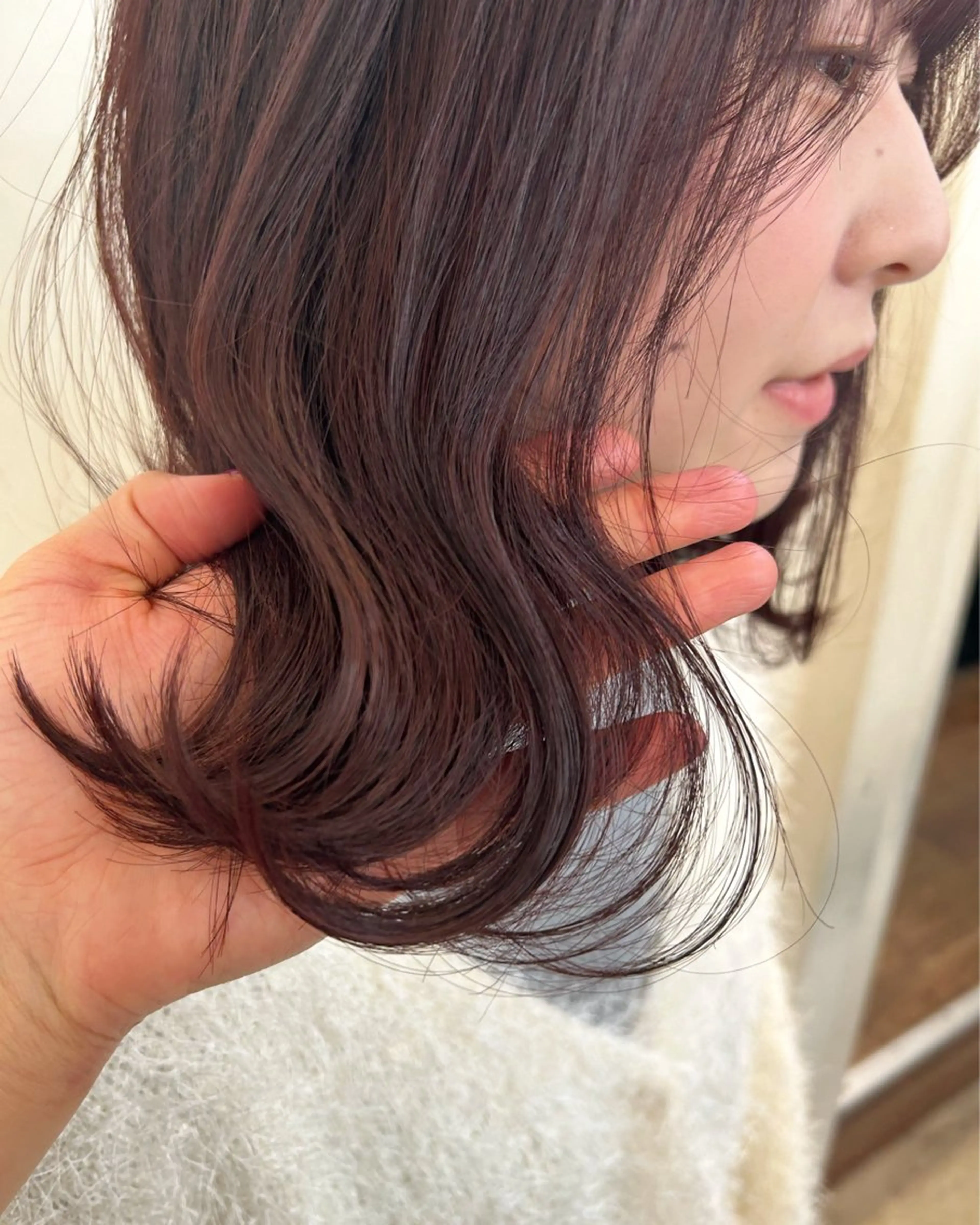 カラー ヘアカラー トリートメント ナチュラル🕰️銀座 /Ruko🌱のヘアスタイル