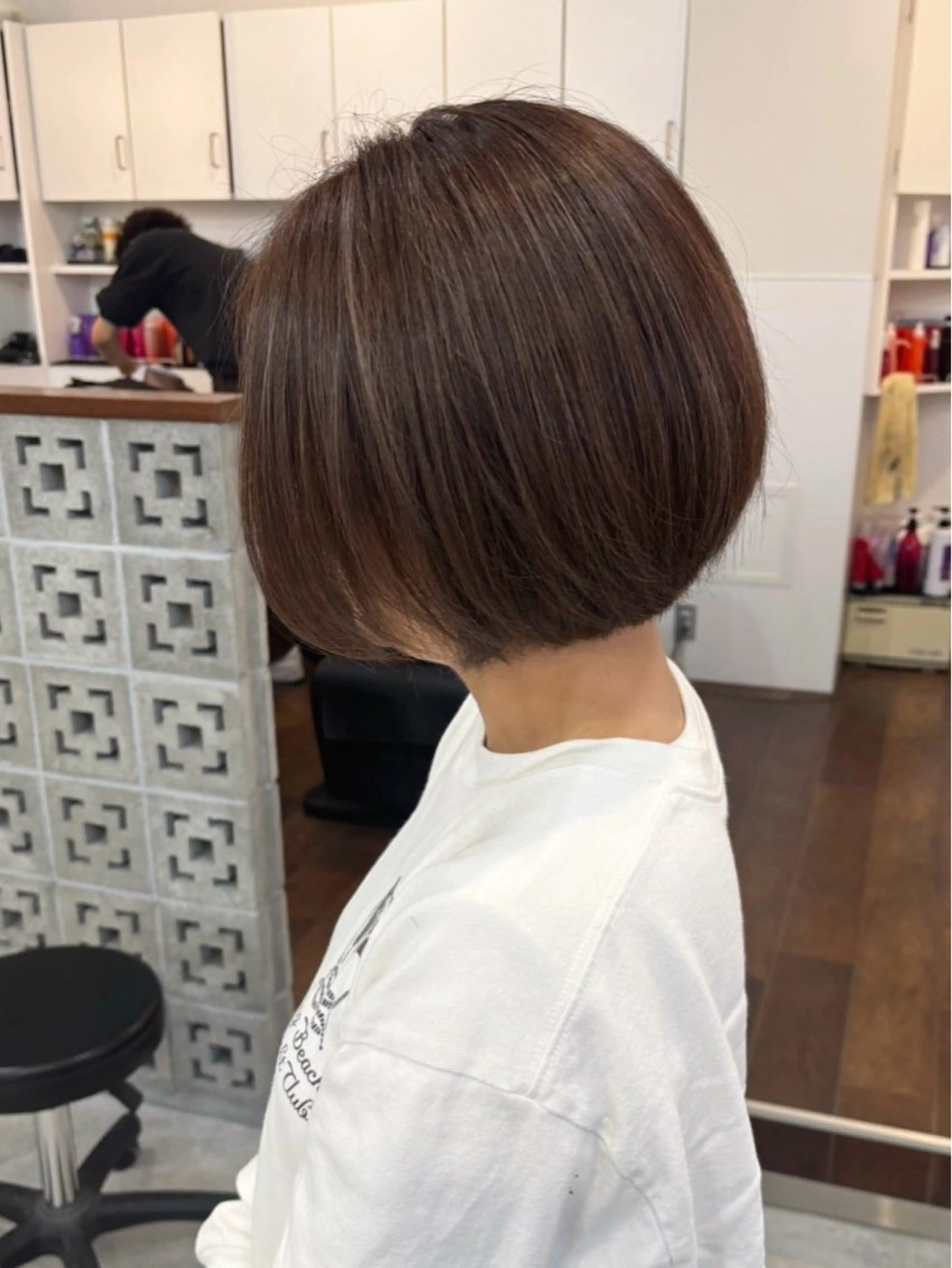 ショート カラー ボブ カット ヘアカラー 北山／ボブ／レイヤー /maru☺︎のヘアスタイル