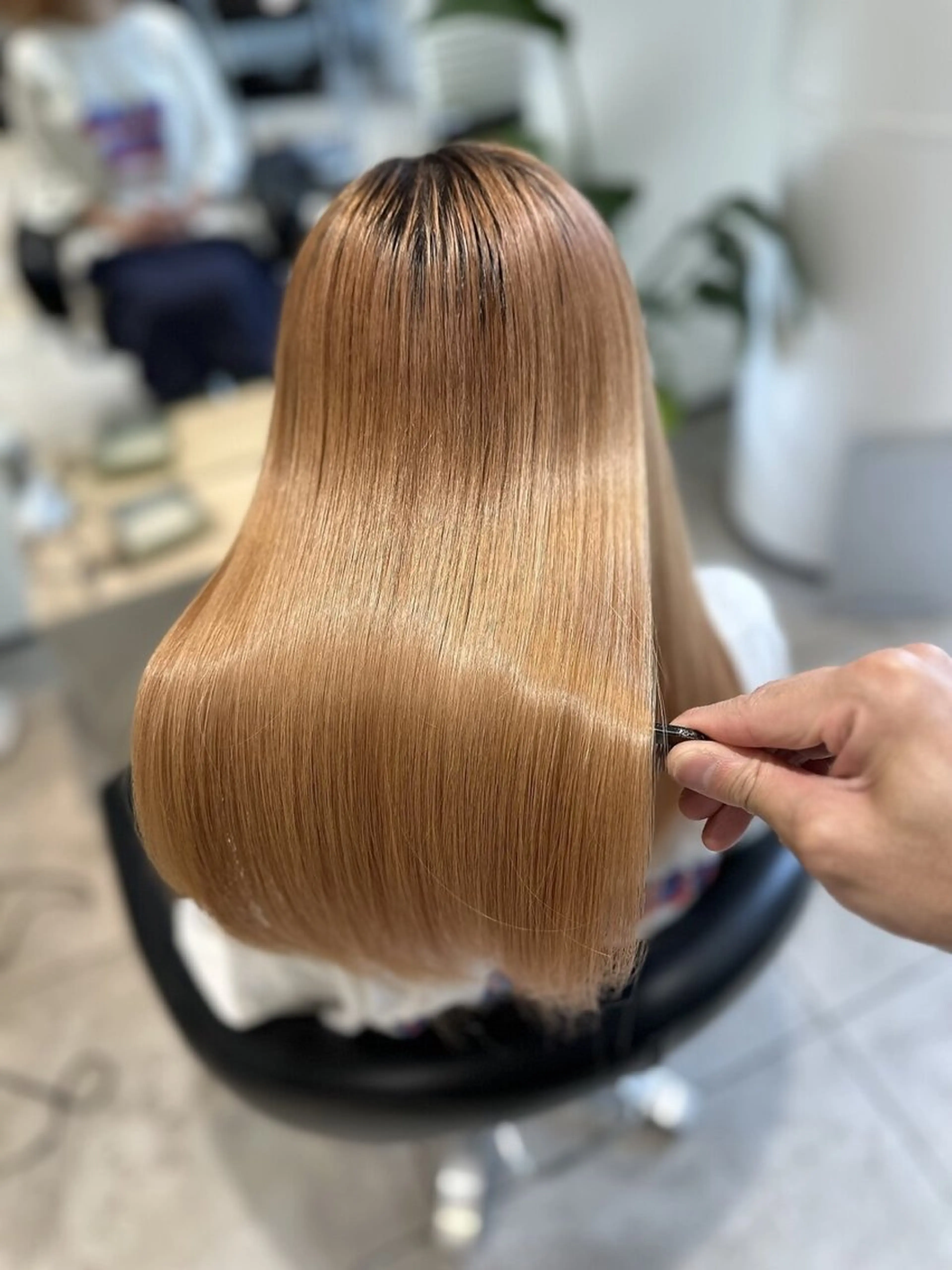 ロング カット 縮毛矯正 トリートメント 美髪矯正🫧艶髪特化 🫧関口太郎のヘアスタイル