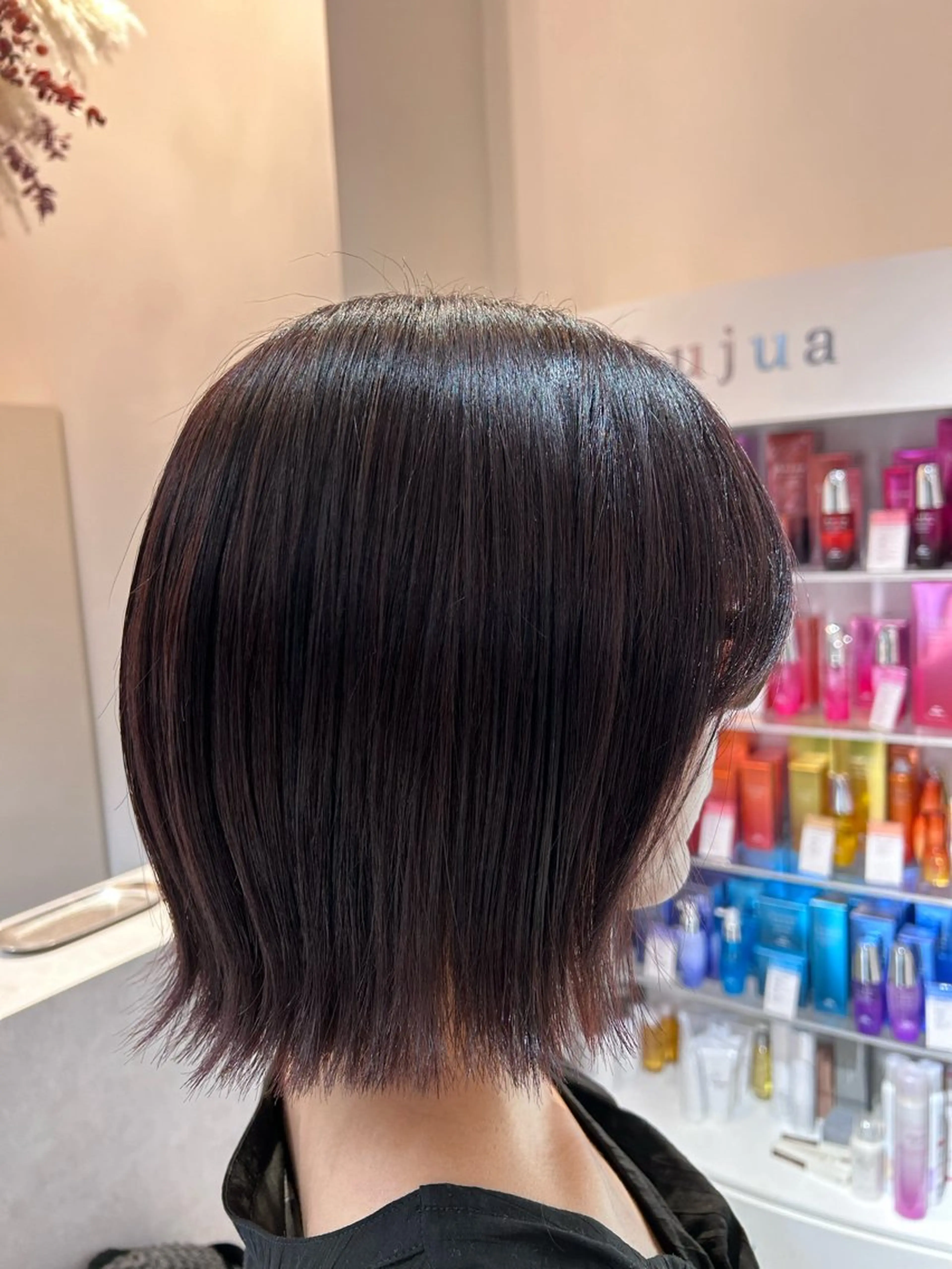 カラー ヘアカラー トリートメント 蓮池 愛海のヘアスタイル