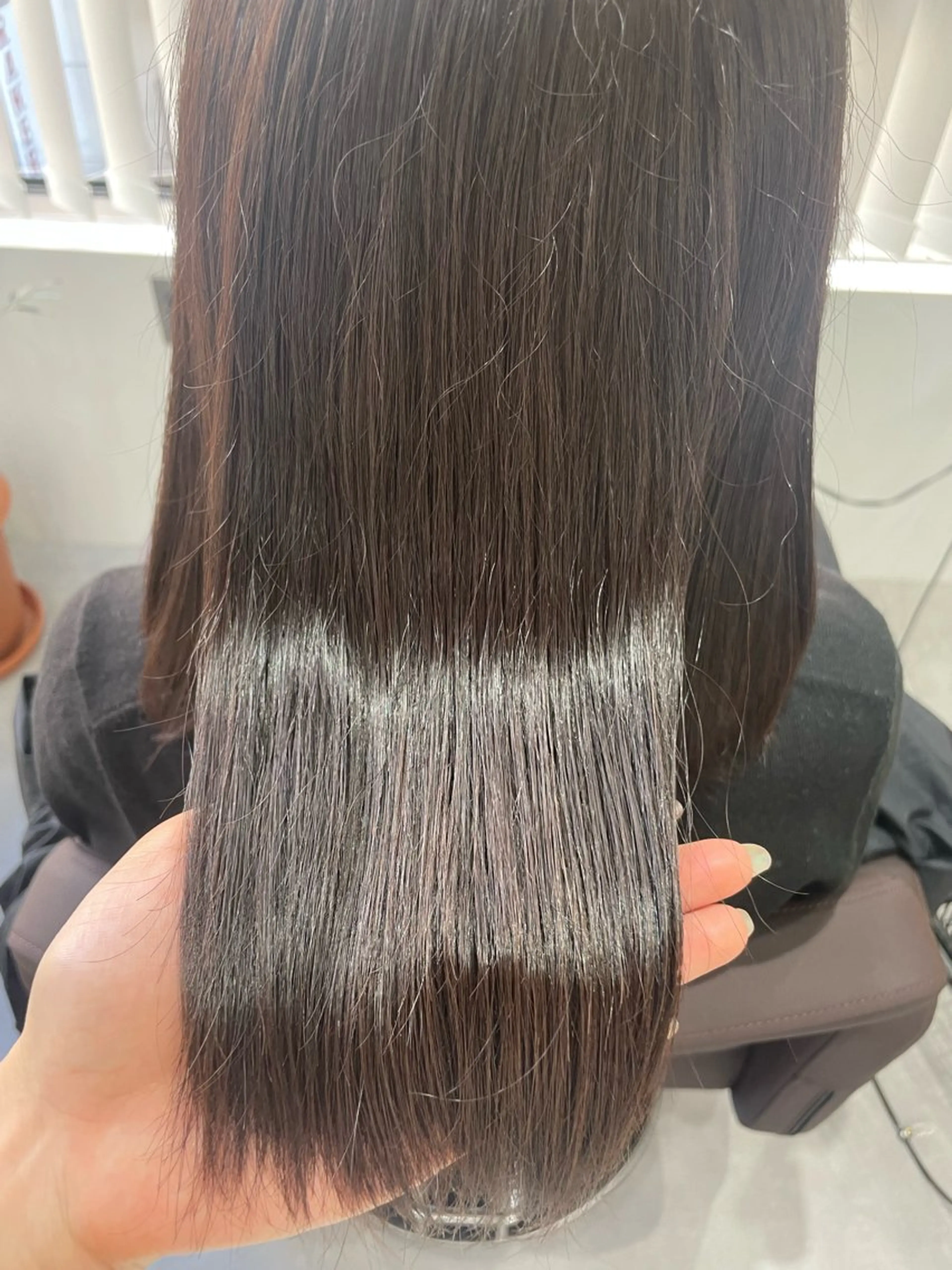 ミディアム カラー 川中 あいかのヘアスタイル