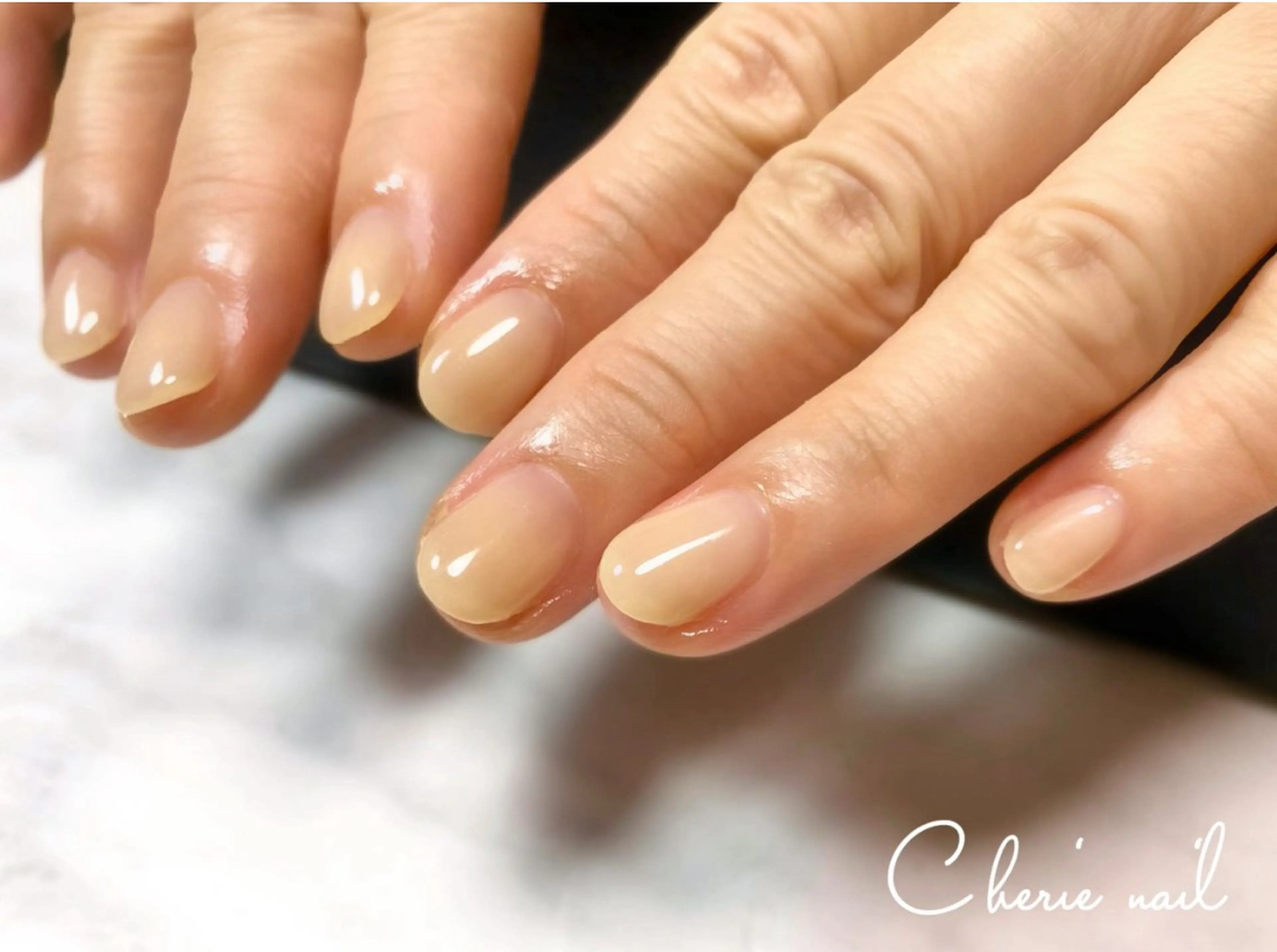 ネイル ジェルネイル シンプルネイル Cherienail yunaのネイルデザイン