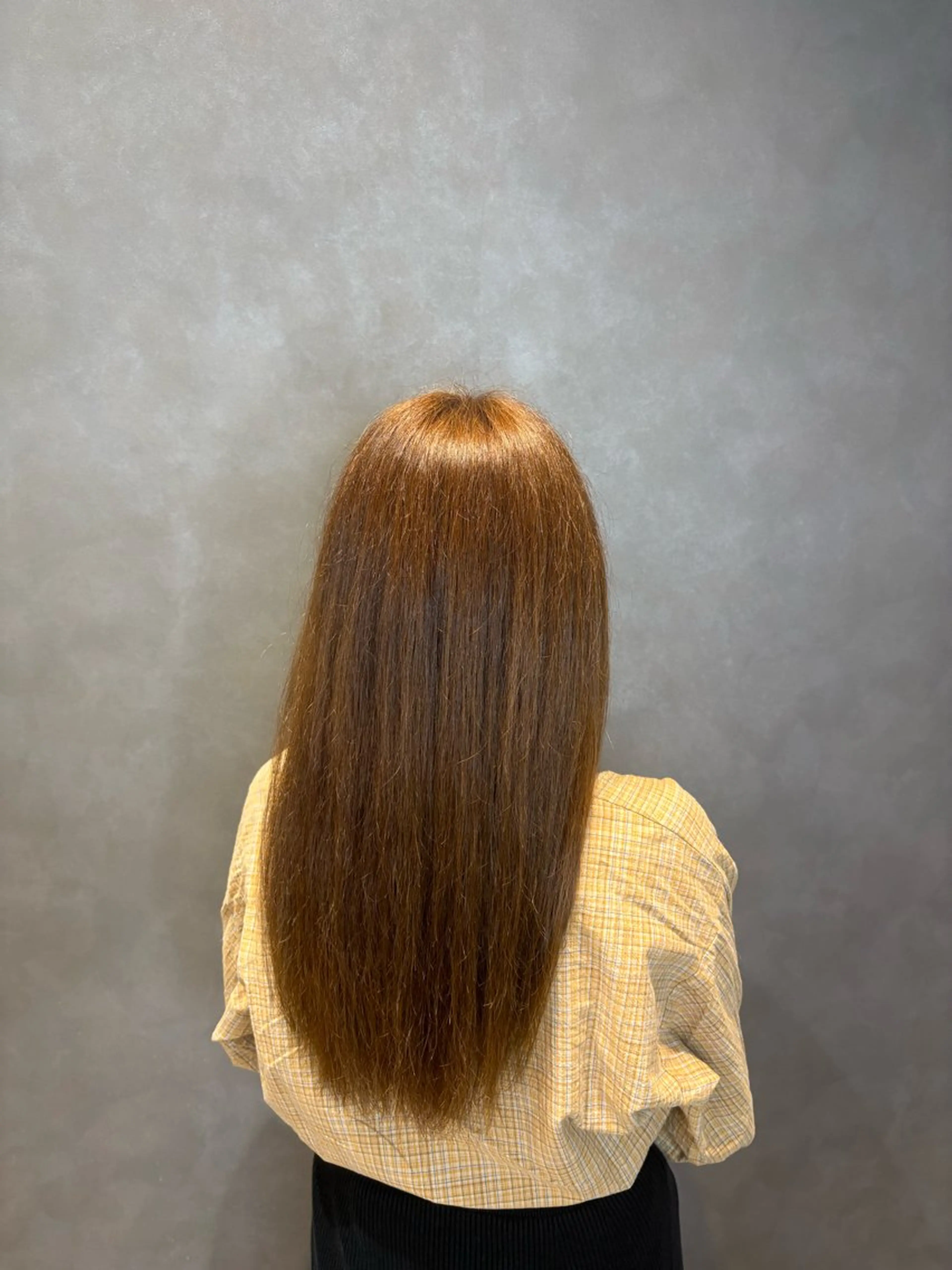 ロング カラー トリートメント ヘアカラー トリートメント 橋本 怜奈のヘアスタイル