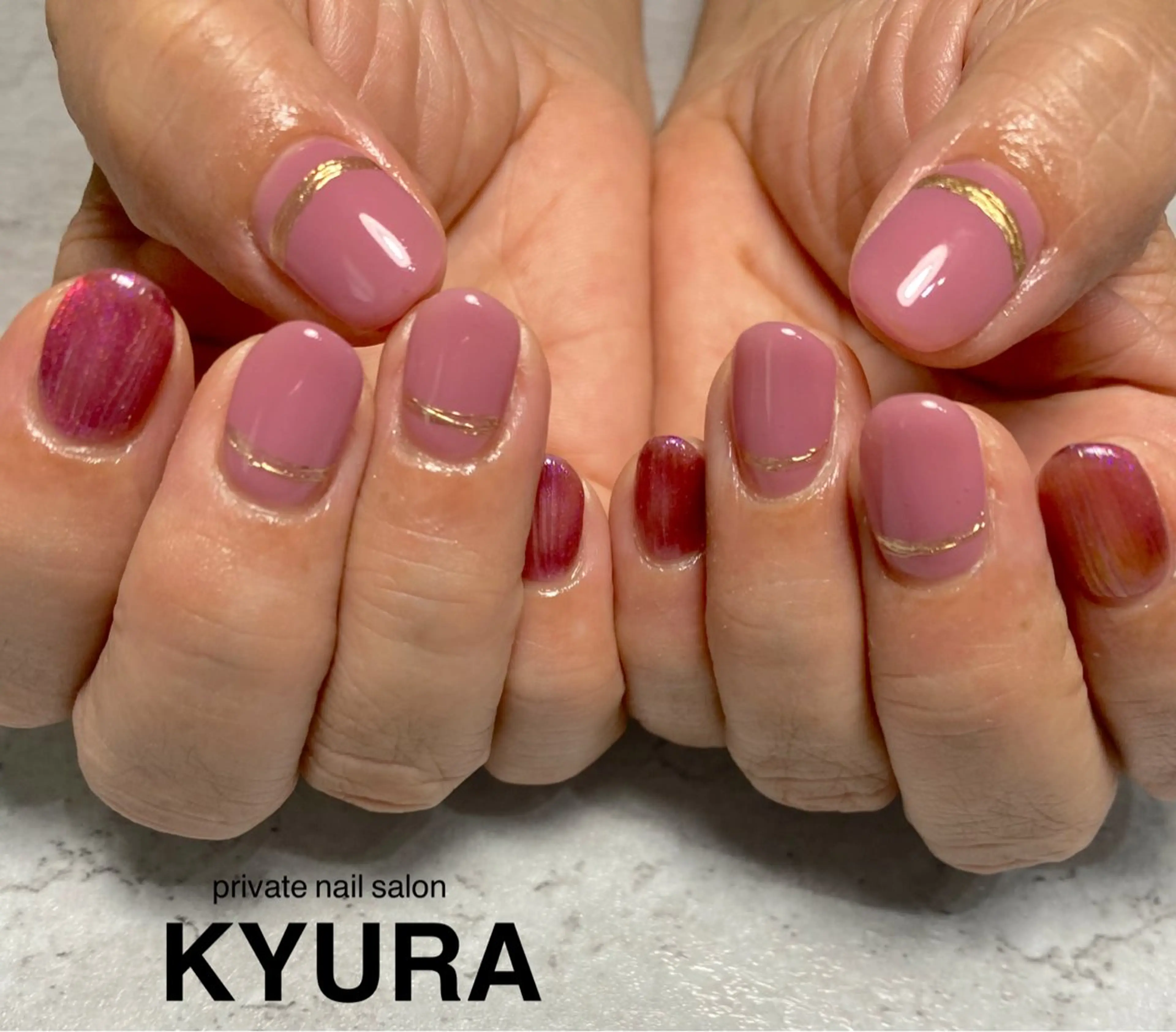 ネイル 大東市ネイルサロン 【KYURA】ｷｭﾗのネイルデザイン