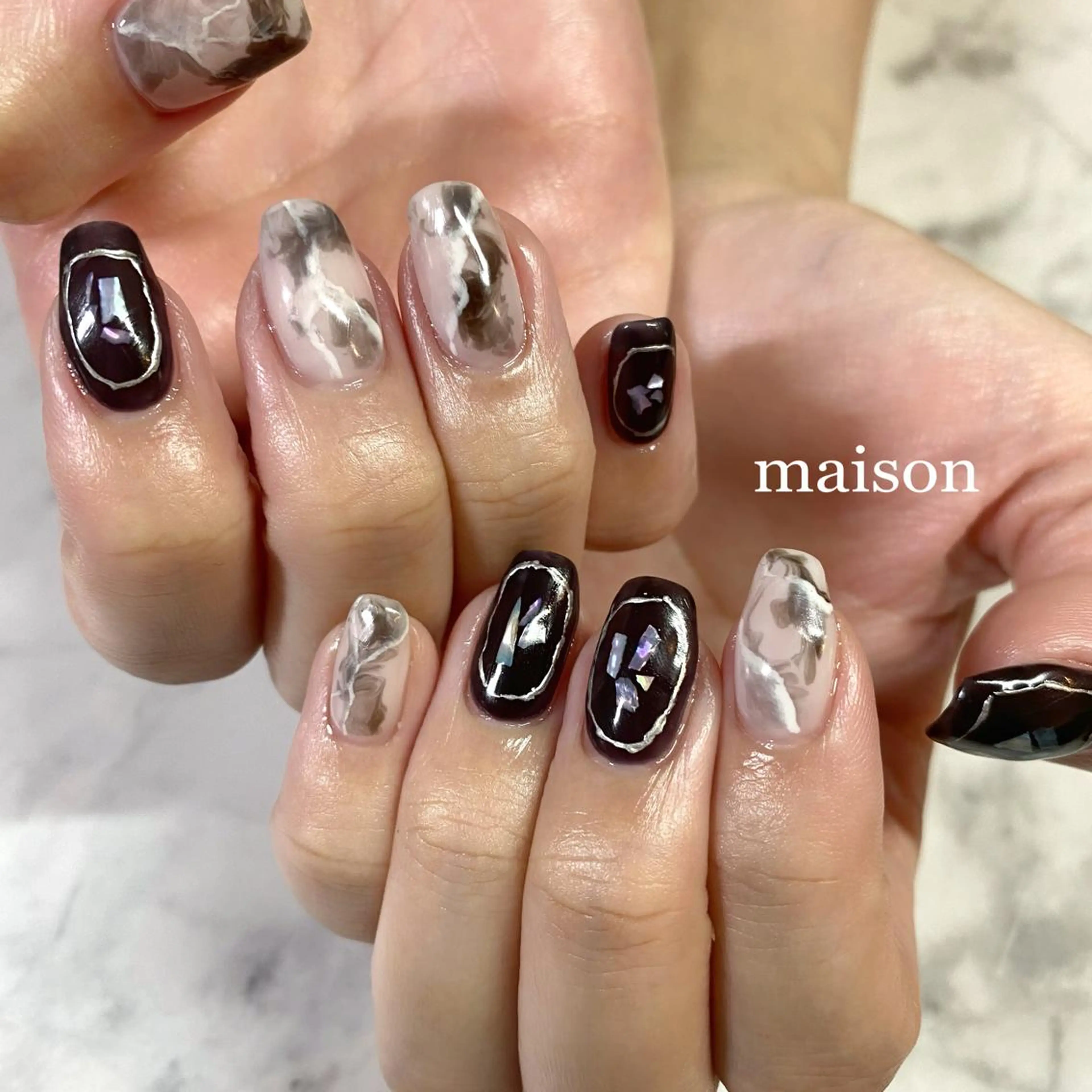 ネイル ハンドネイル ISHIHARA KANAのネイルデザイン