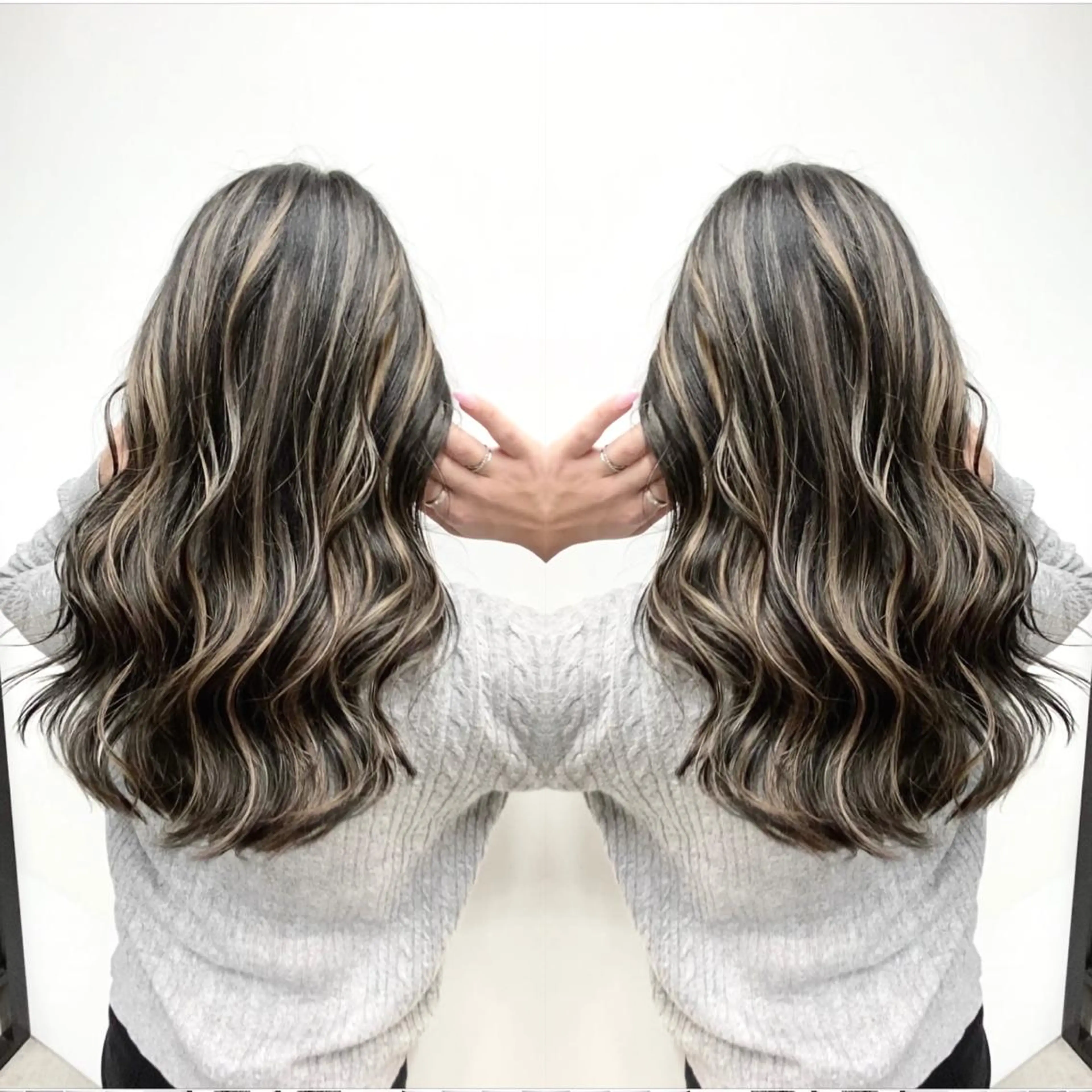 ロング ハイライト 髪質改善/縮毛矯正 /naokiのヘアスタイル