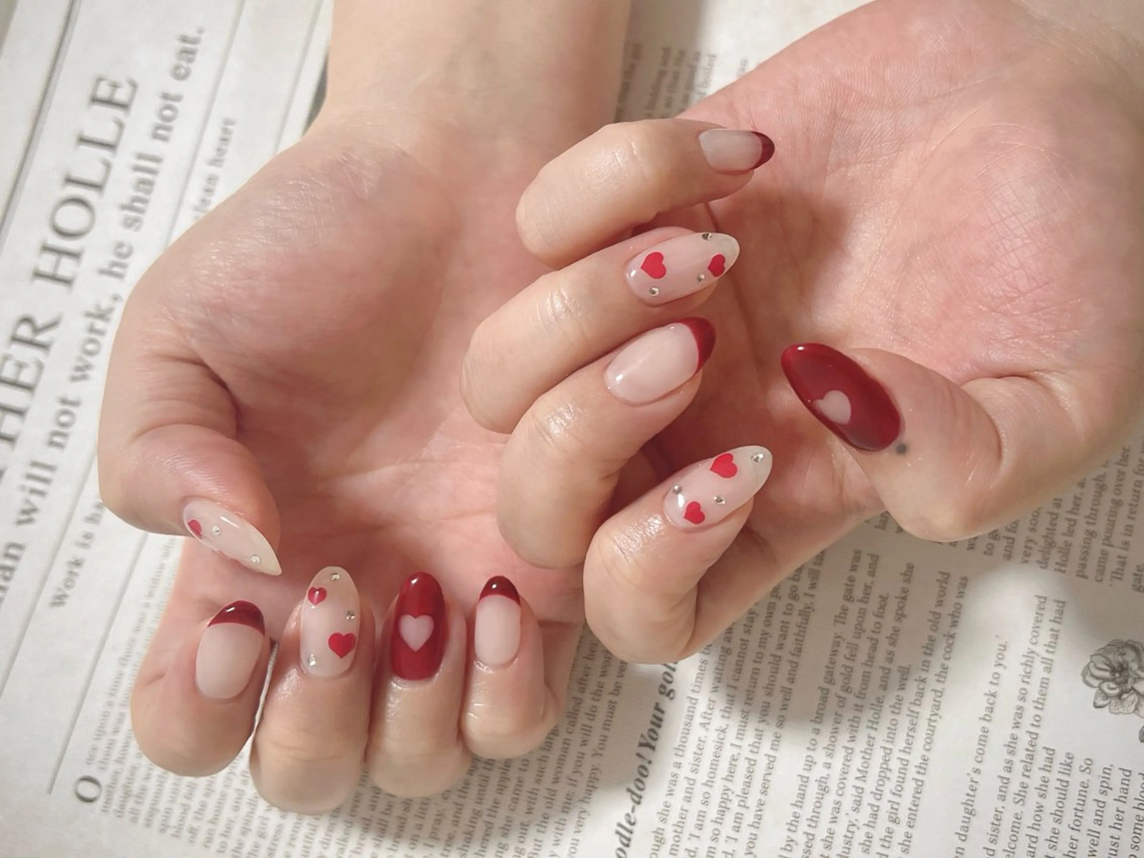 ネイル ハンドネイル ハンドケア Rarity ネイルサロンのネイルデザイン