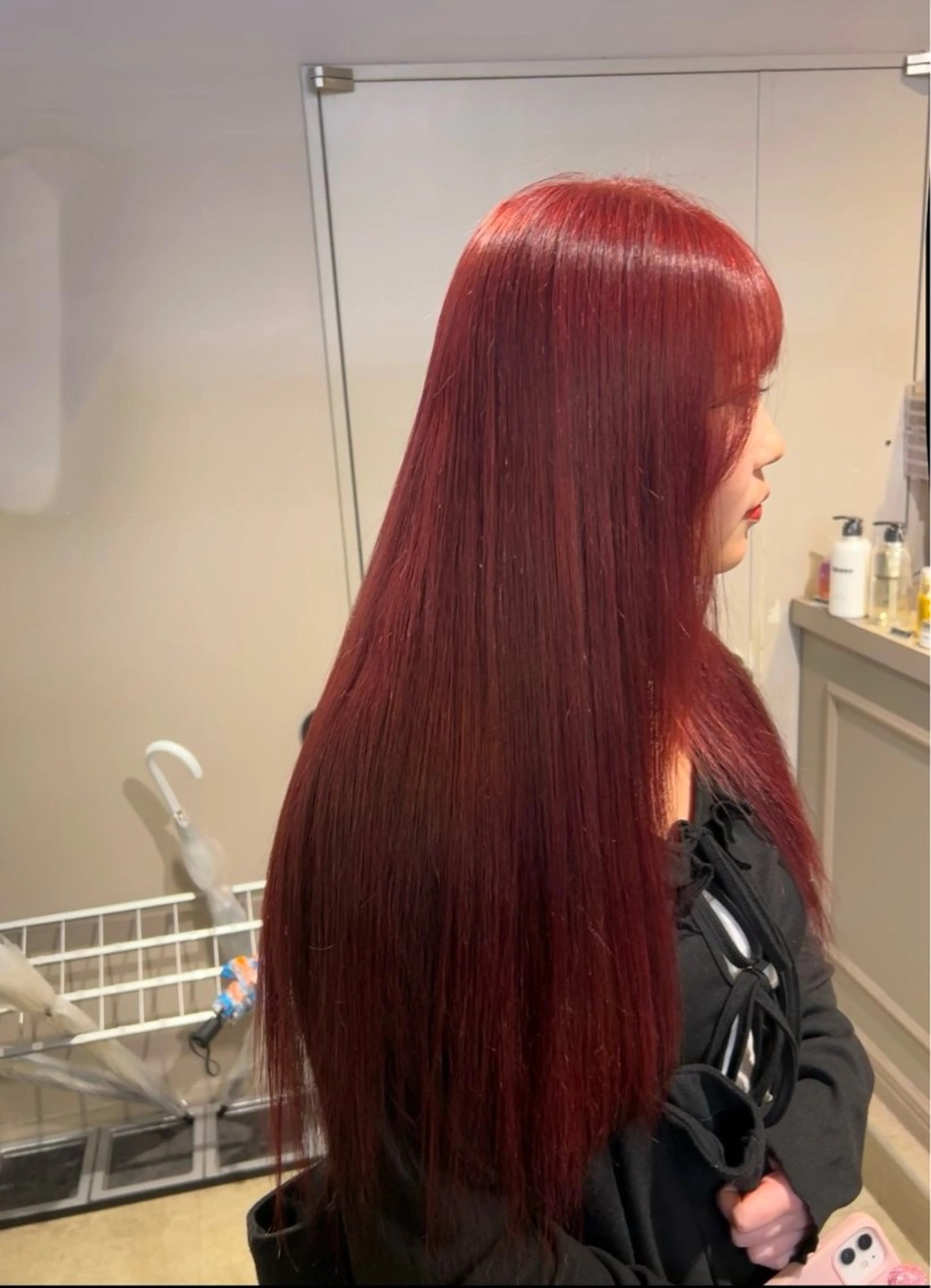 カラー パーマ ヘアアレンジ メンズ ヘアカラー トリートメント ヘッドスパ ヘアセット 🥯縮毛/レイヤー/ ベージュヘア🥯のヘアスタイル