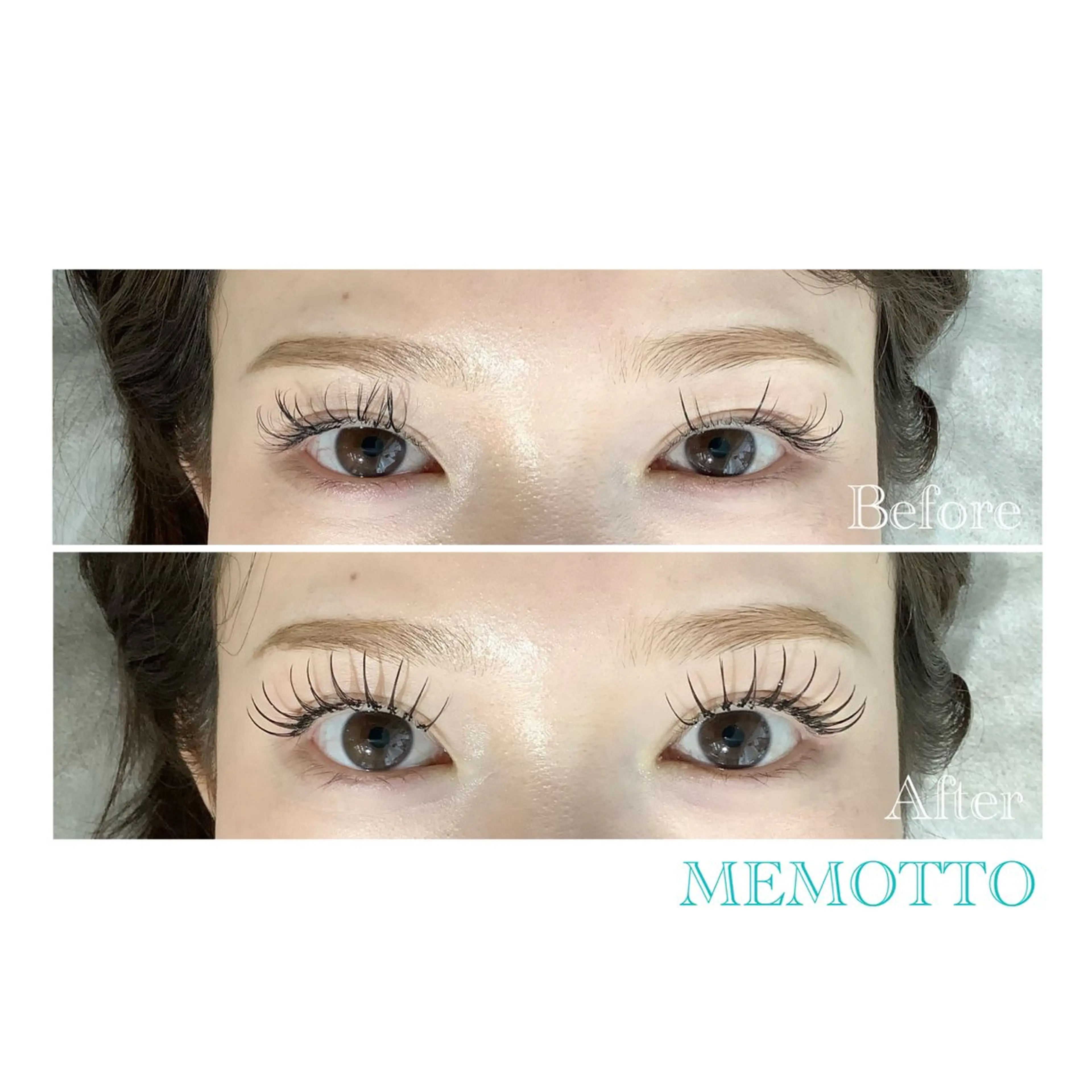 マツエク・マツパ Cカール マツエク MEMOTTO CHIHIROのマツエク・マツパデザイン