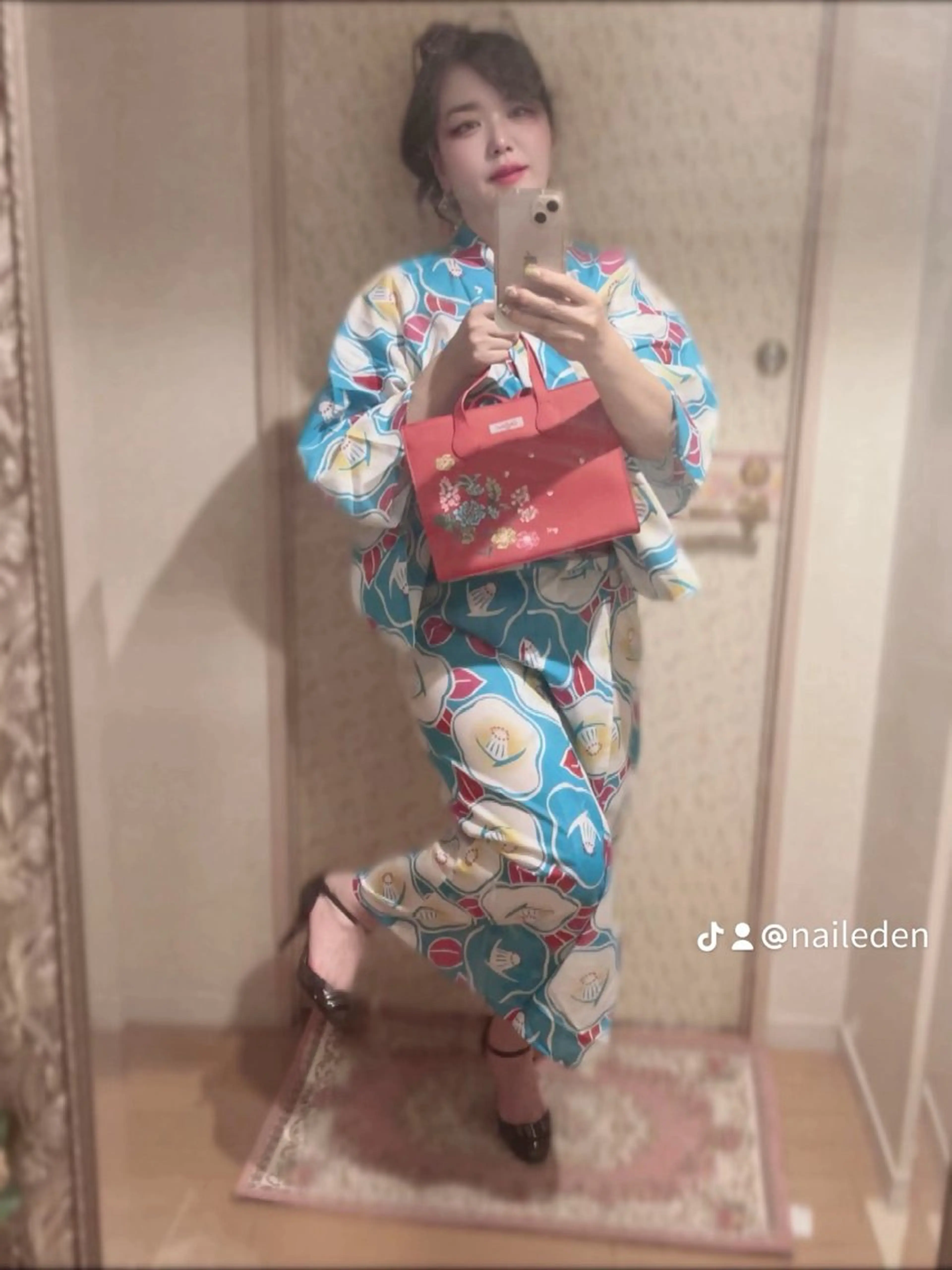 ヘアアレンジ 髪飾り 浴衣 近藤 麻子のヘアスタイル