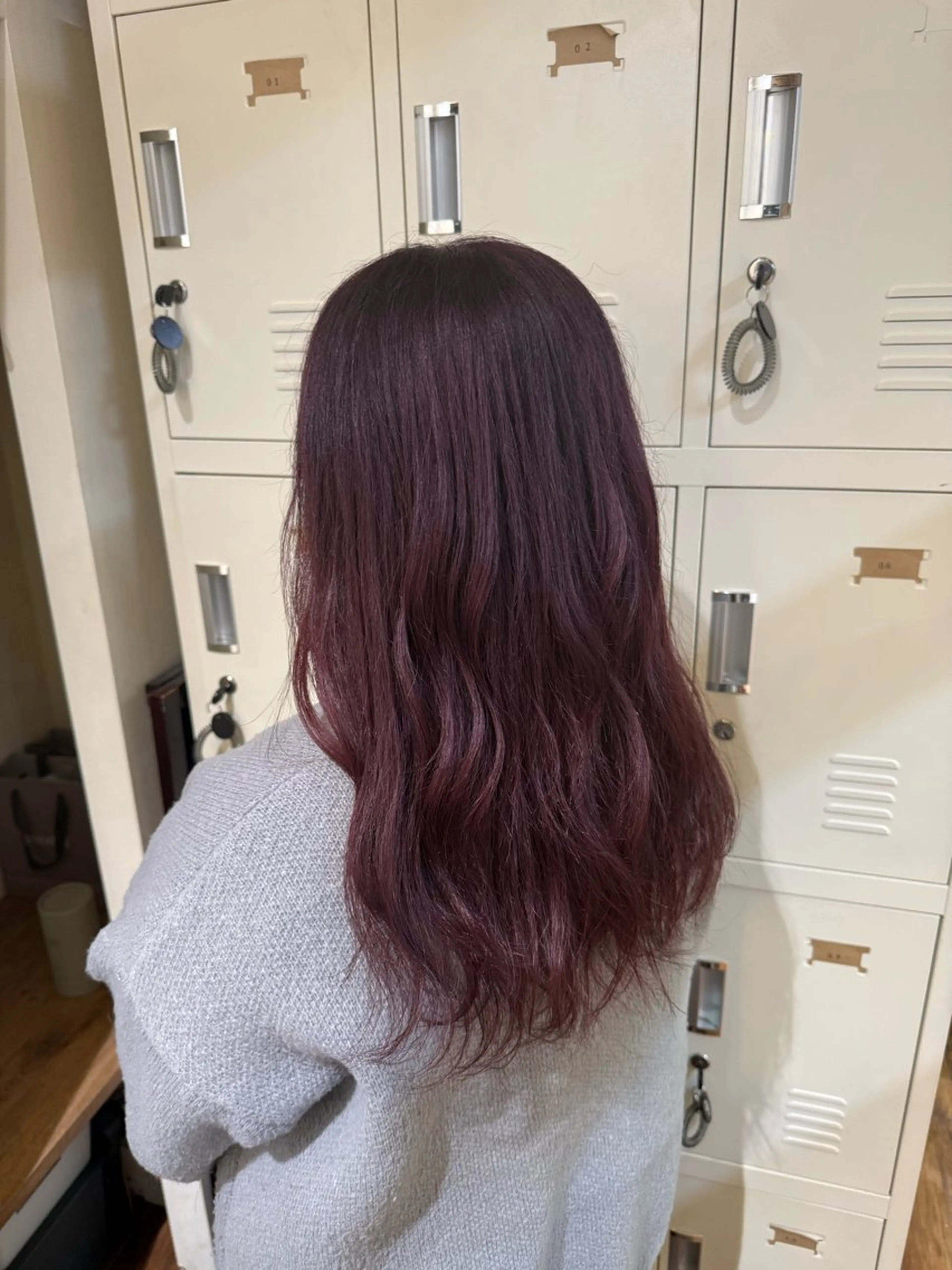 カラー ラベンダーカラー ラベンダーピンク ピンクカラー 🍒おおさわ せいら🍒のヘアスタイル