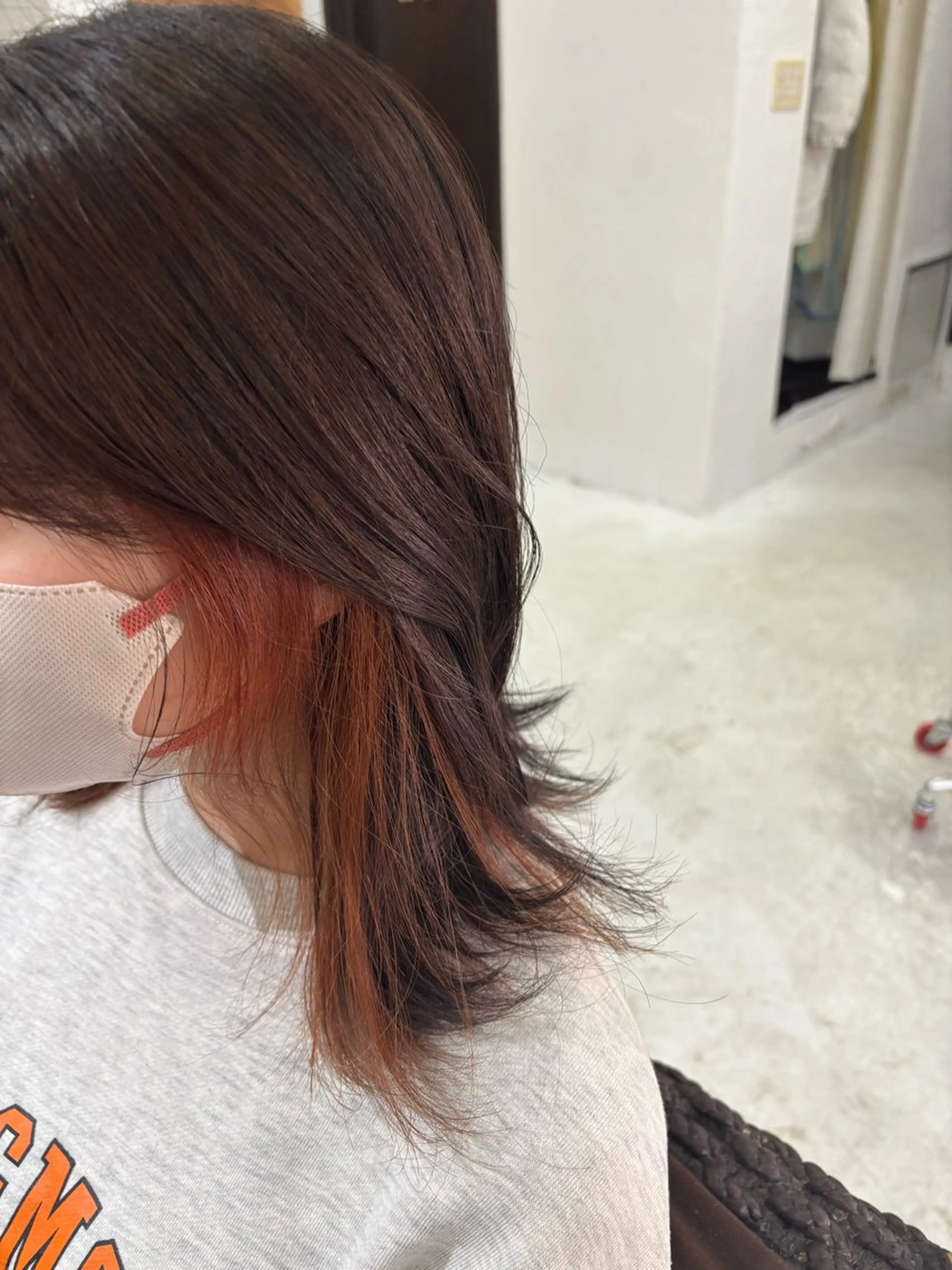 カラー sato harunaのヘアスタイル