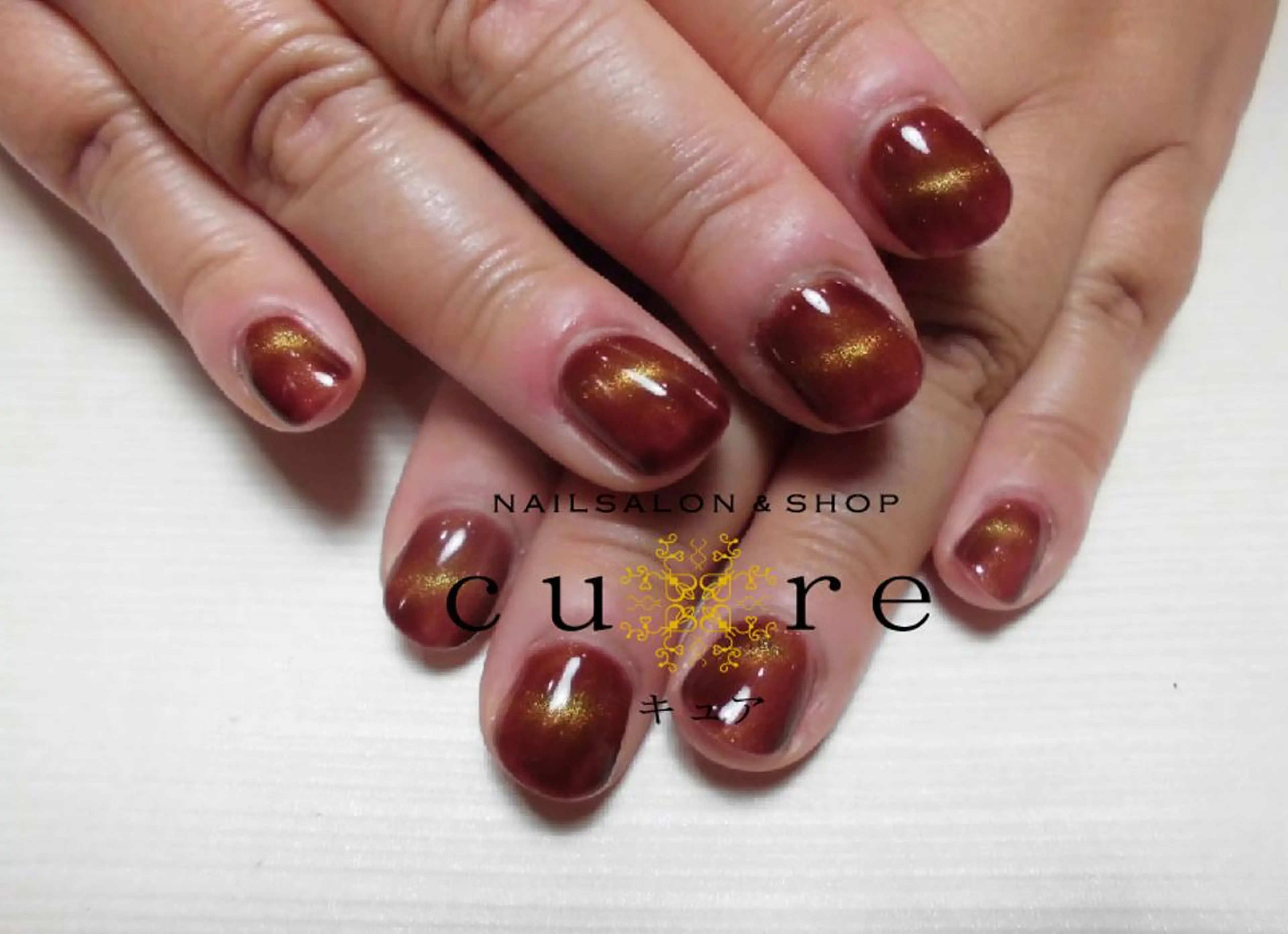 ショート ネイル ネイルサロン Cureのネイルデザイン