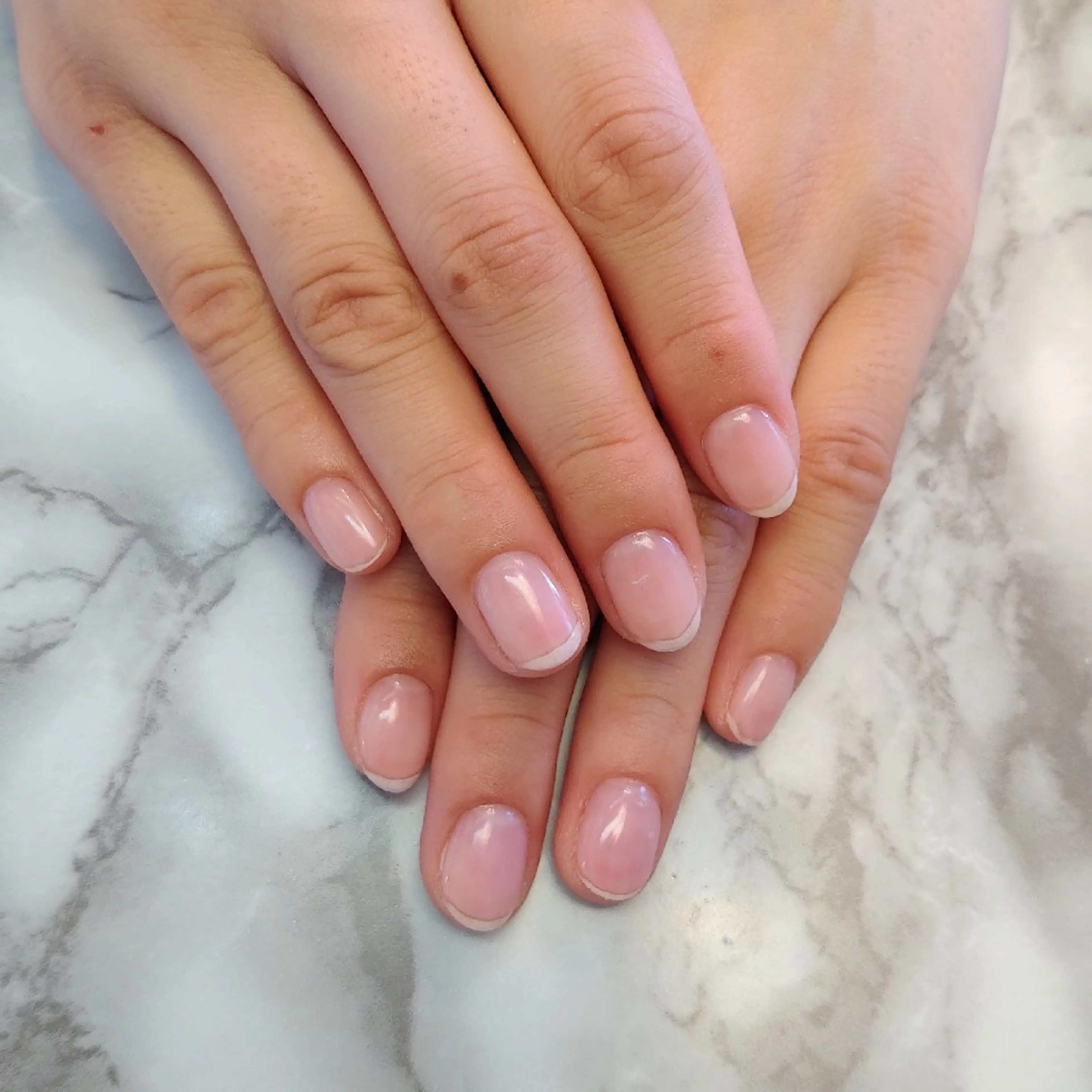 ネイル クリアネイル ジェヌインネイル 河内のネイルデザイン