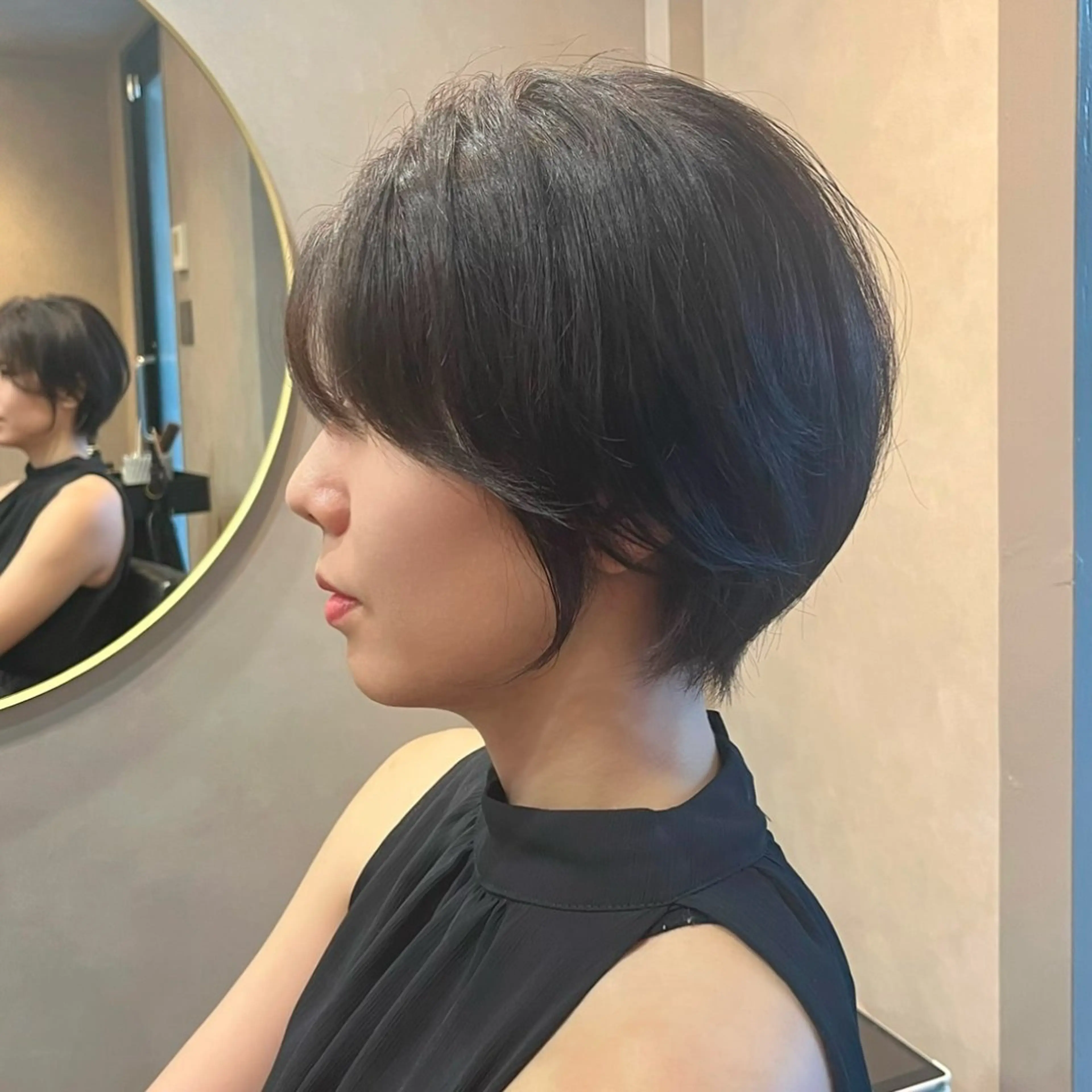 ショート カラー 瀧　元気/ショート/ 白髪ぼかし/髪質改善のヘアスタイル