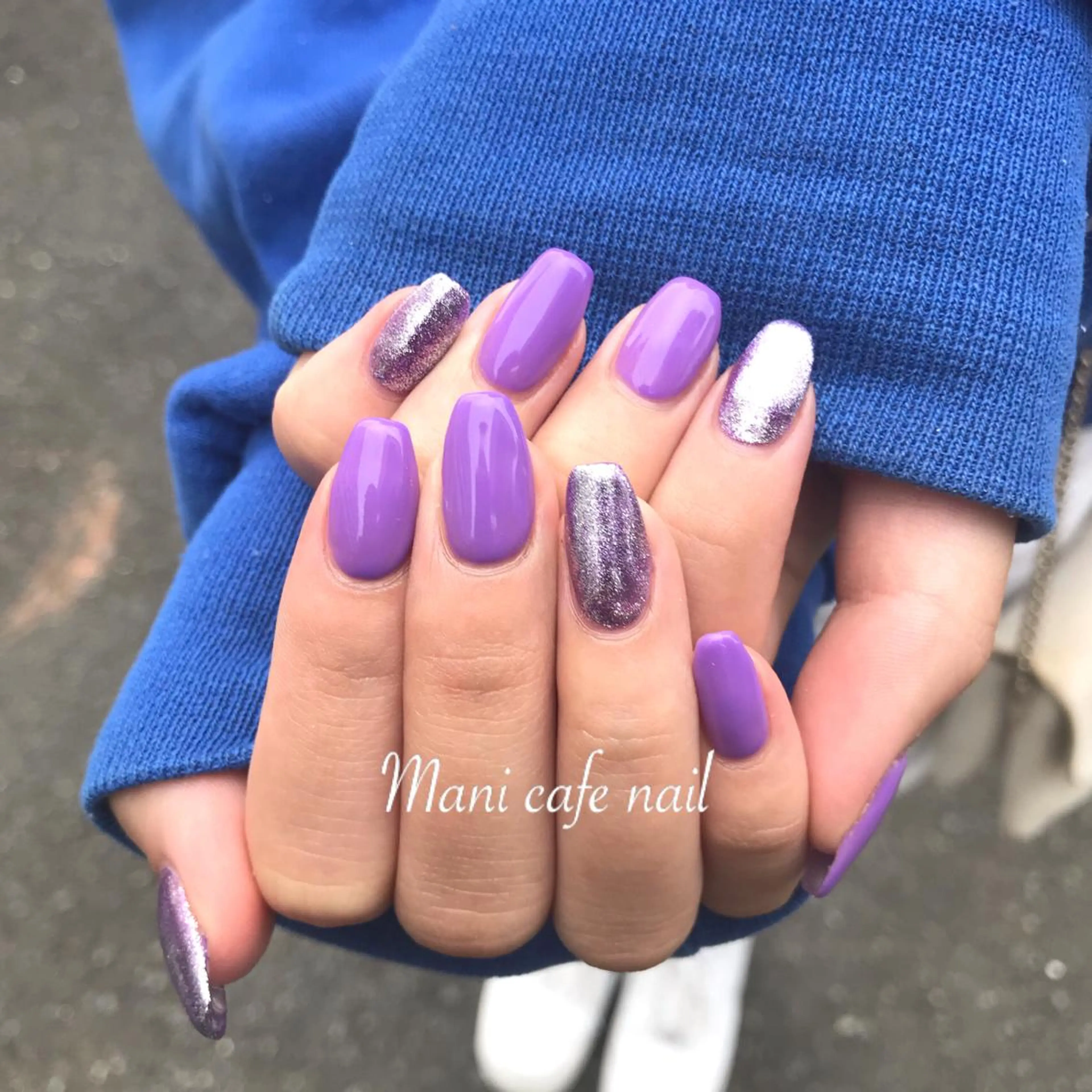 ネイル ハロウィン ハンドネイル Mani cafe nailのネイルデザイン