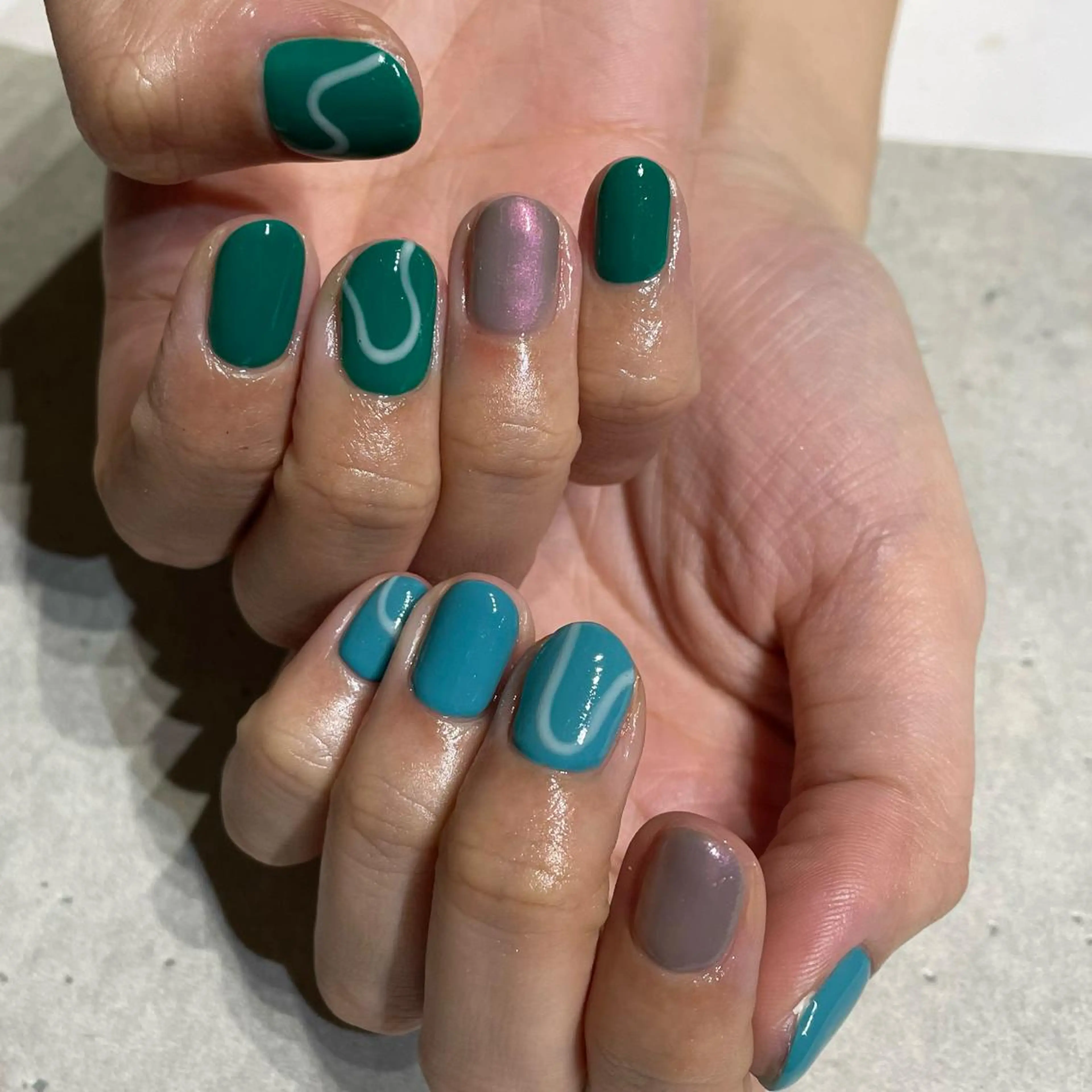 ネイル ハンドネイル ハンドケア lylynail YUUKAのネイルデザイン