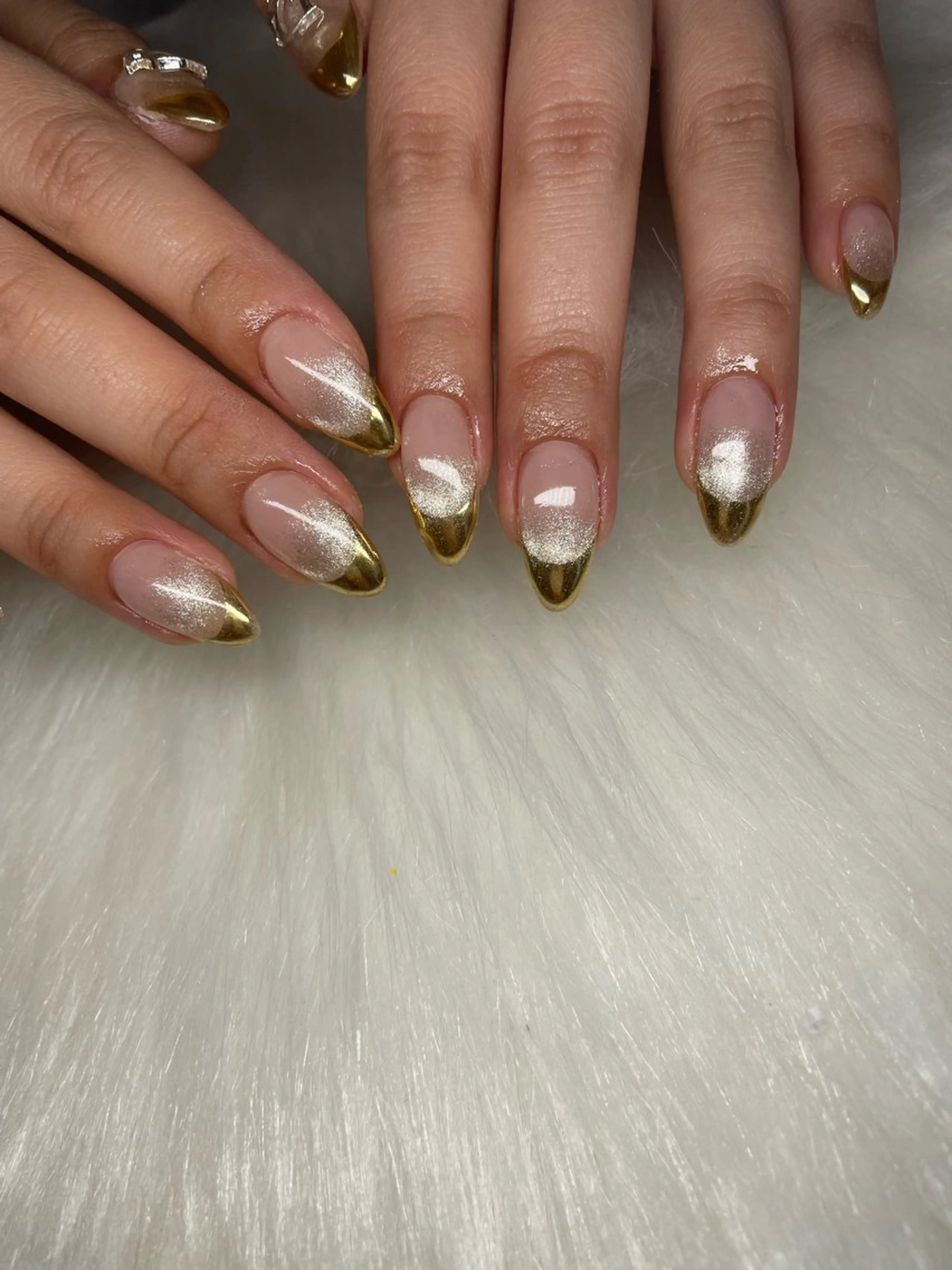 ネイル 成人式 フットネイル フレンチネイル ジェルネイル 韓国ネイル ハンドネイル nail salon fee（フィー）のネイルデザイン