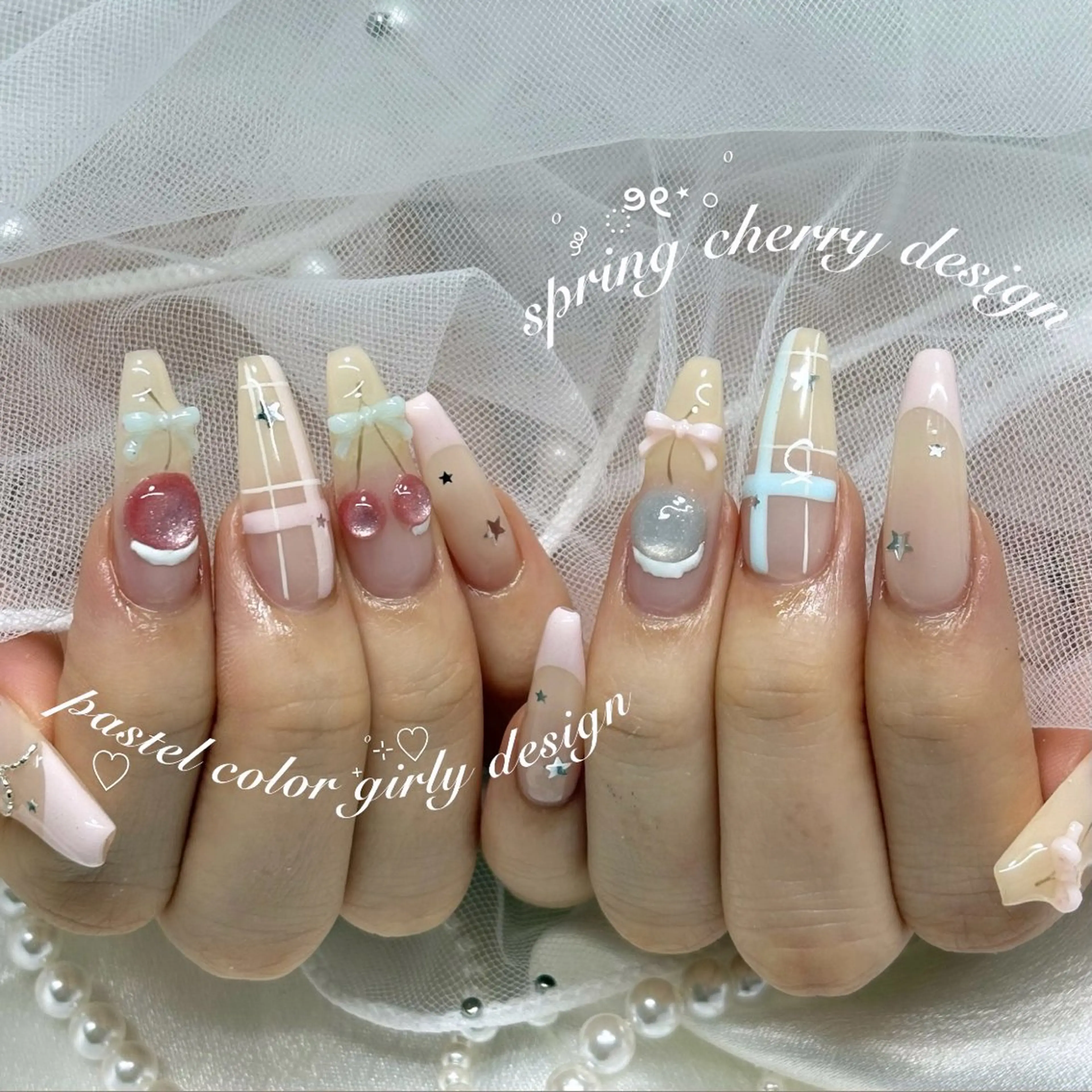 ネイル ハンドネイル Blanche mimi.u_aのネイルデザイン