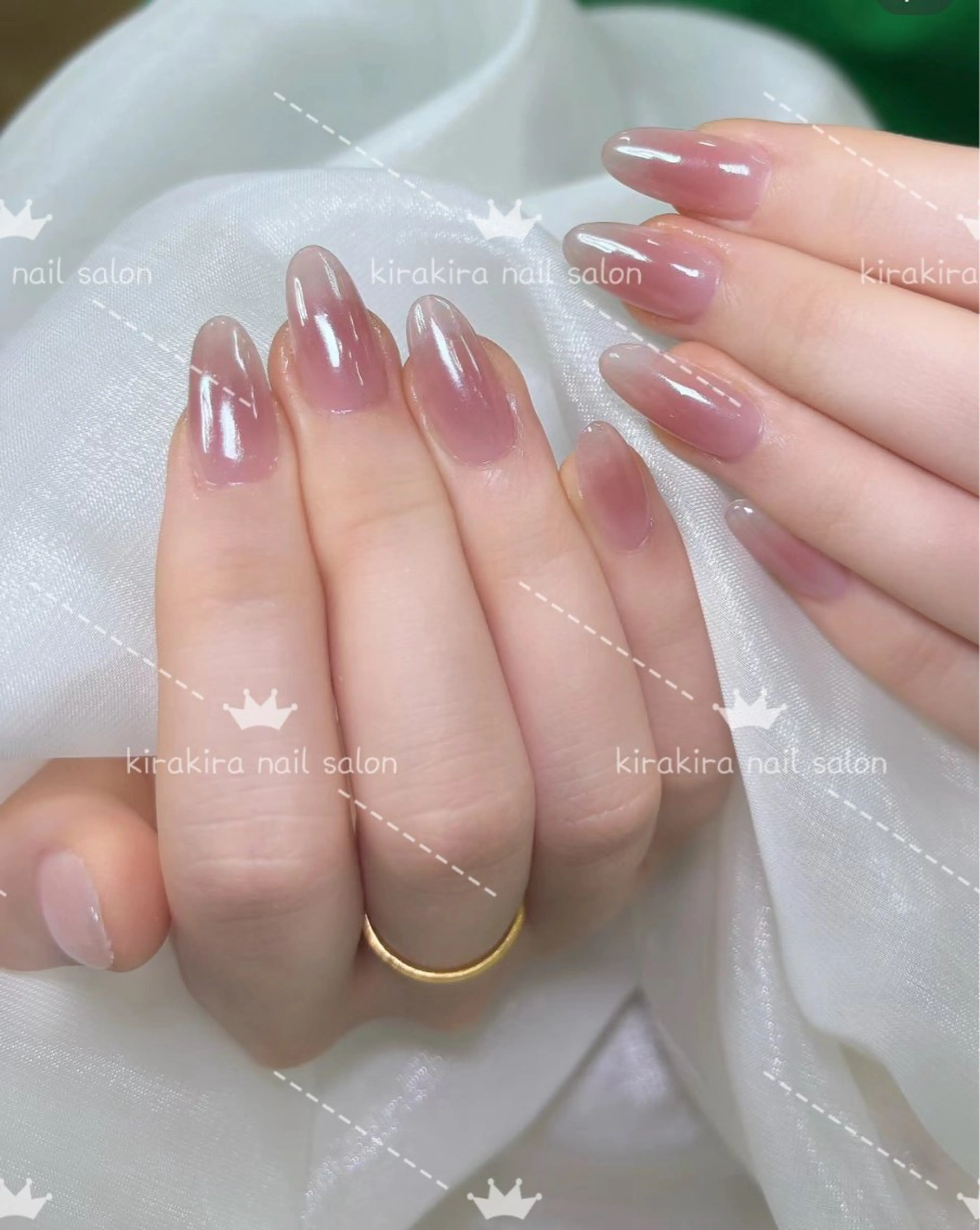 ネイル チークネイル Kirakira Nail salonのネイルデザイン