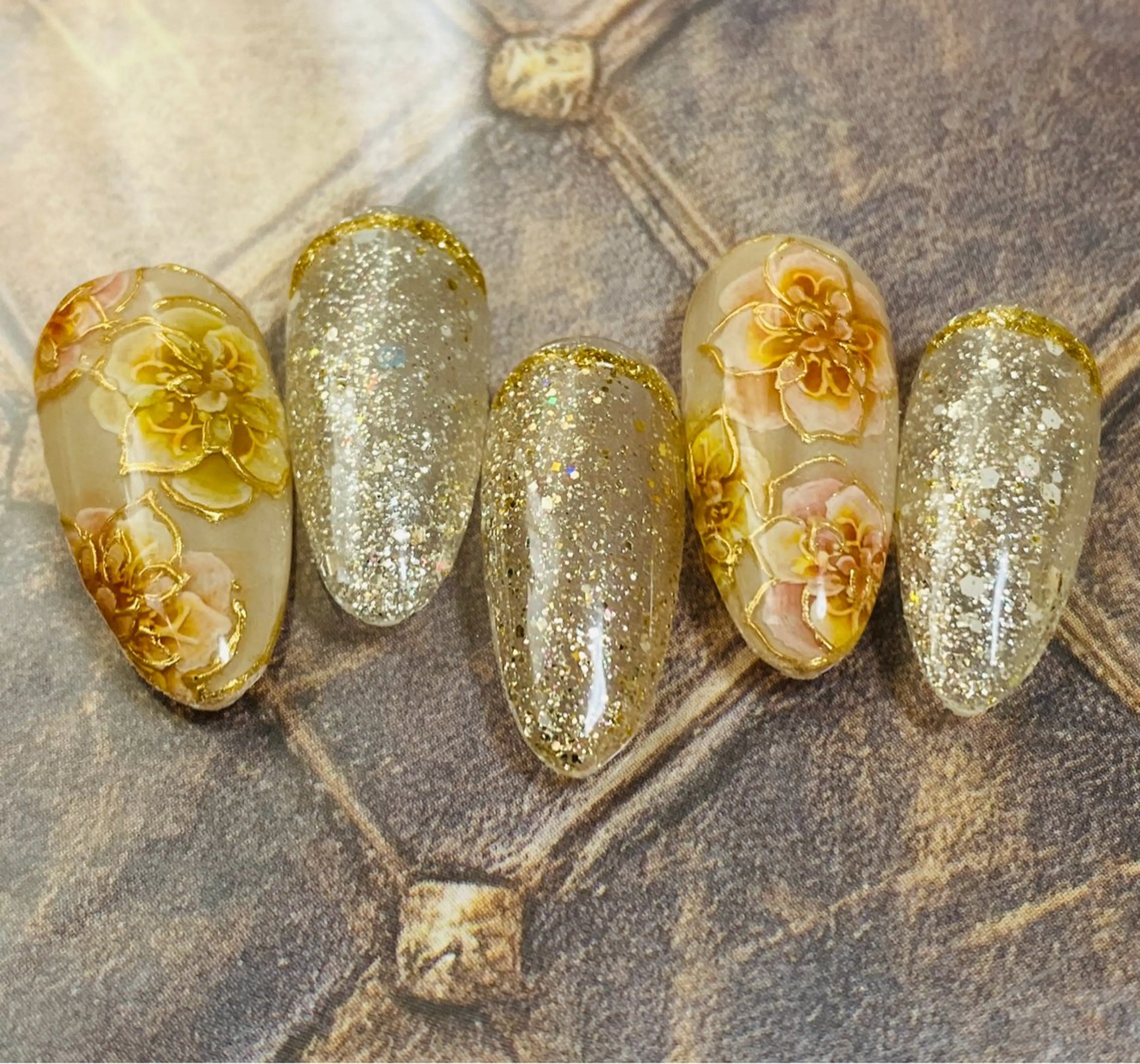 ネイル ハンドネイル ハンドケア 自宅ネイルサロン ♦️nuance♦️のネイルデザイン