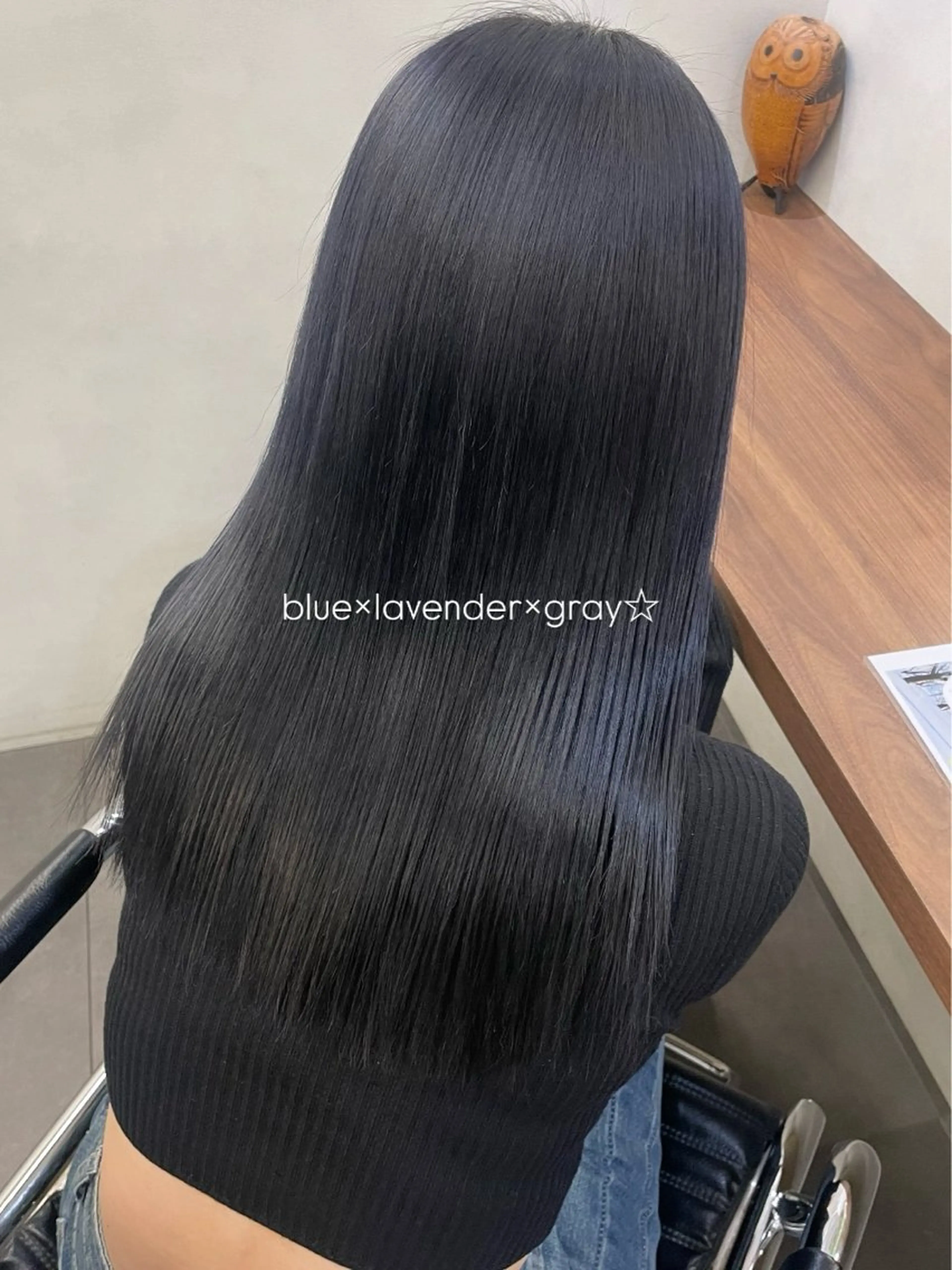 カラー ヘアカラー トリートメント 透明感カラー/ 縮毛矯正/ユイ☆彡のヘアスタイル