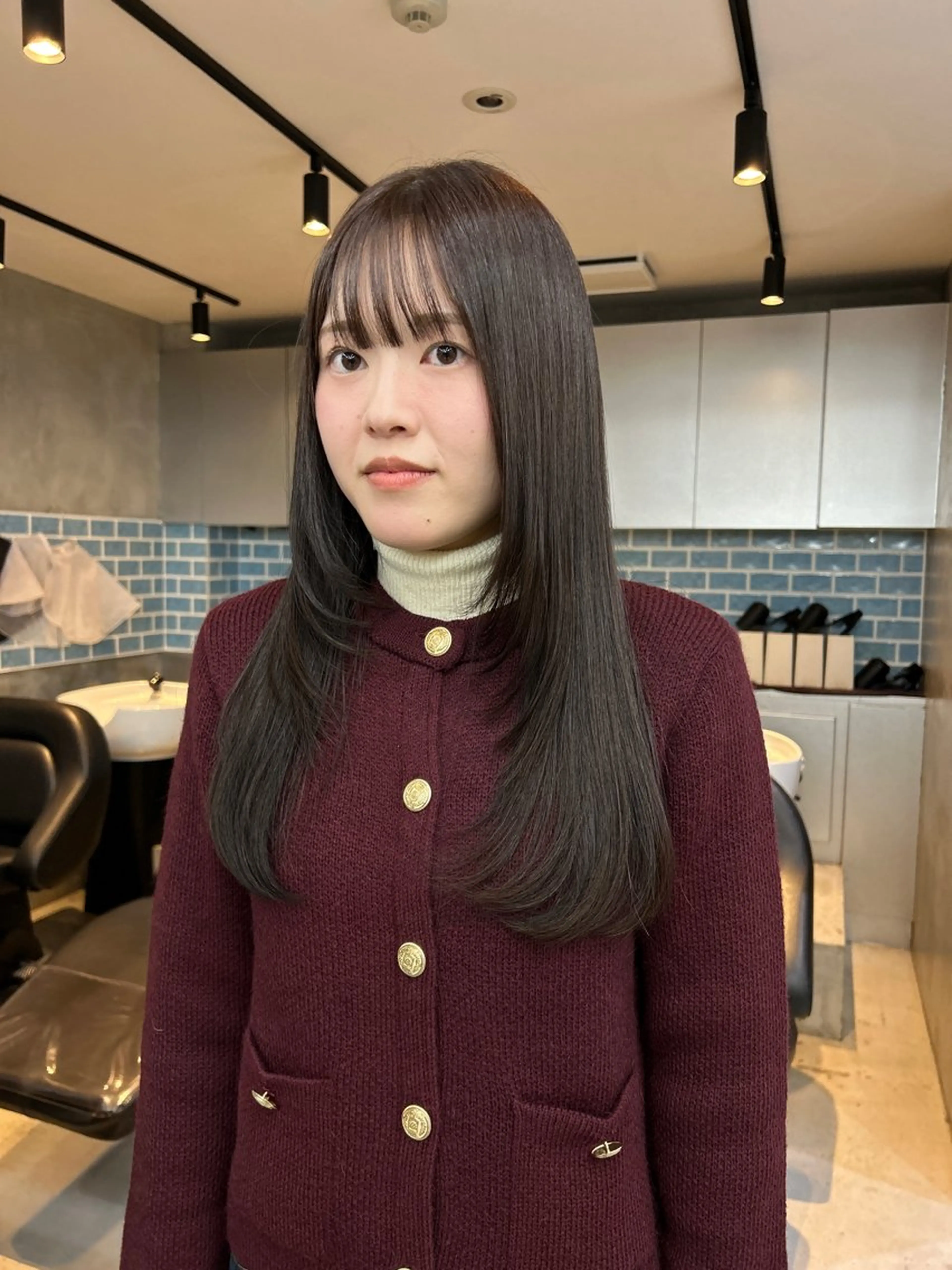 ロング カラー カット ヘアカラー おぐらみゆう 🍎ボブ/ショートのヘアスタイル