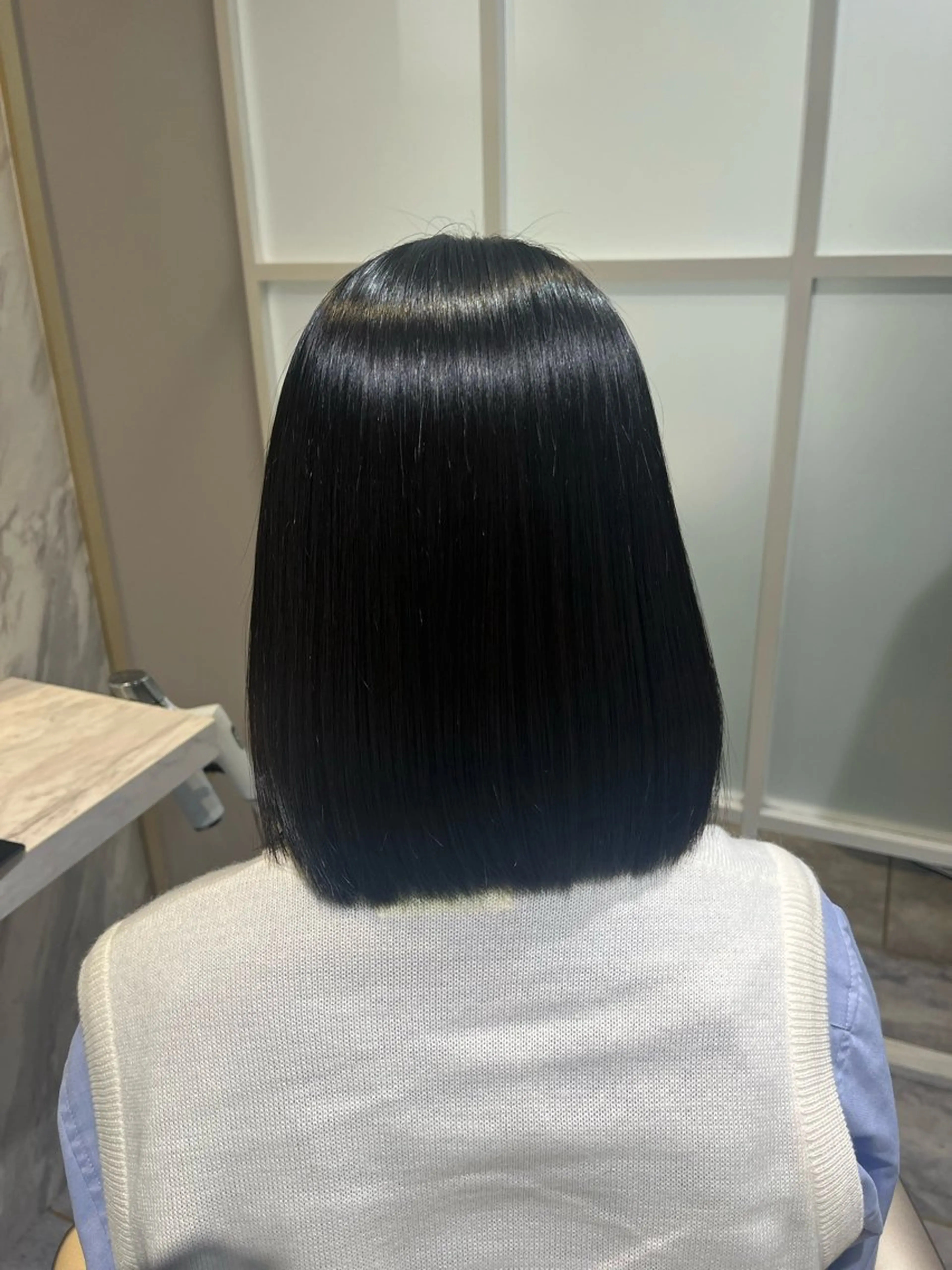 ミディアム 縮毛矯正 カット 縮毛矯正 🩵tocca yui🩵のヘアスタイル