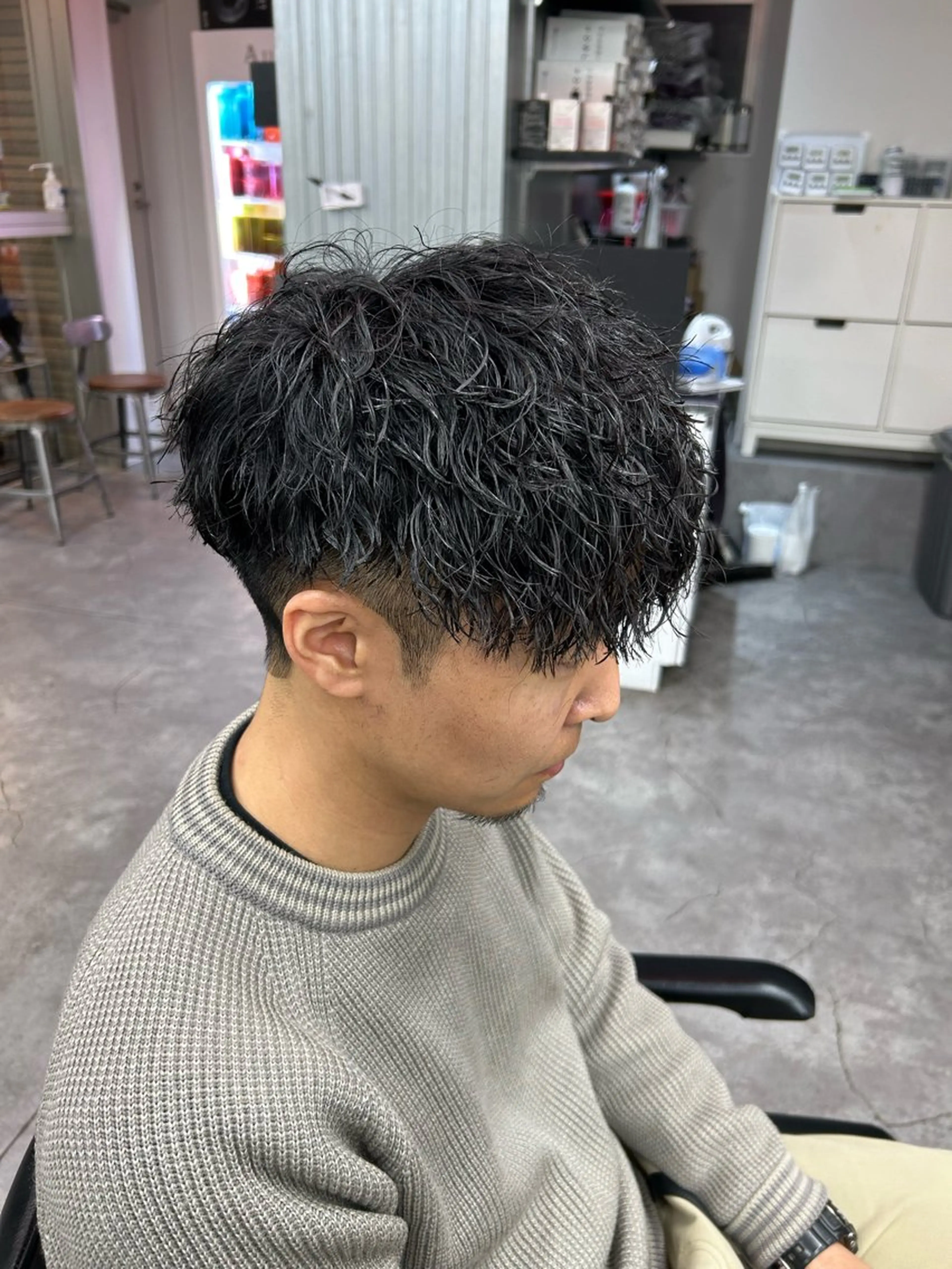 パーマ メンズ カット パーマ パーマ支持率No.1 ❤️🔥安成弾のヘアスタイル