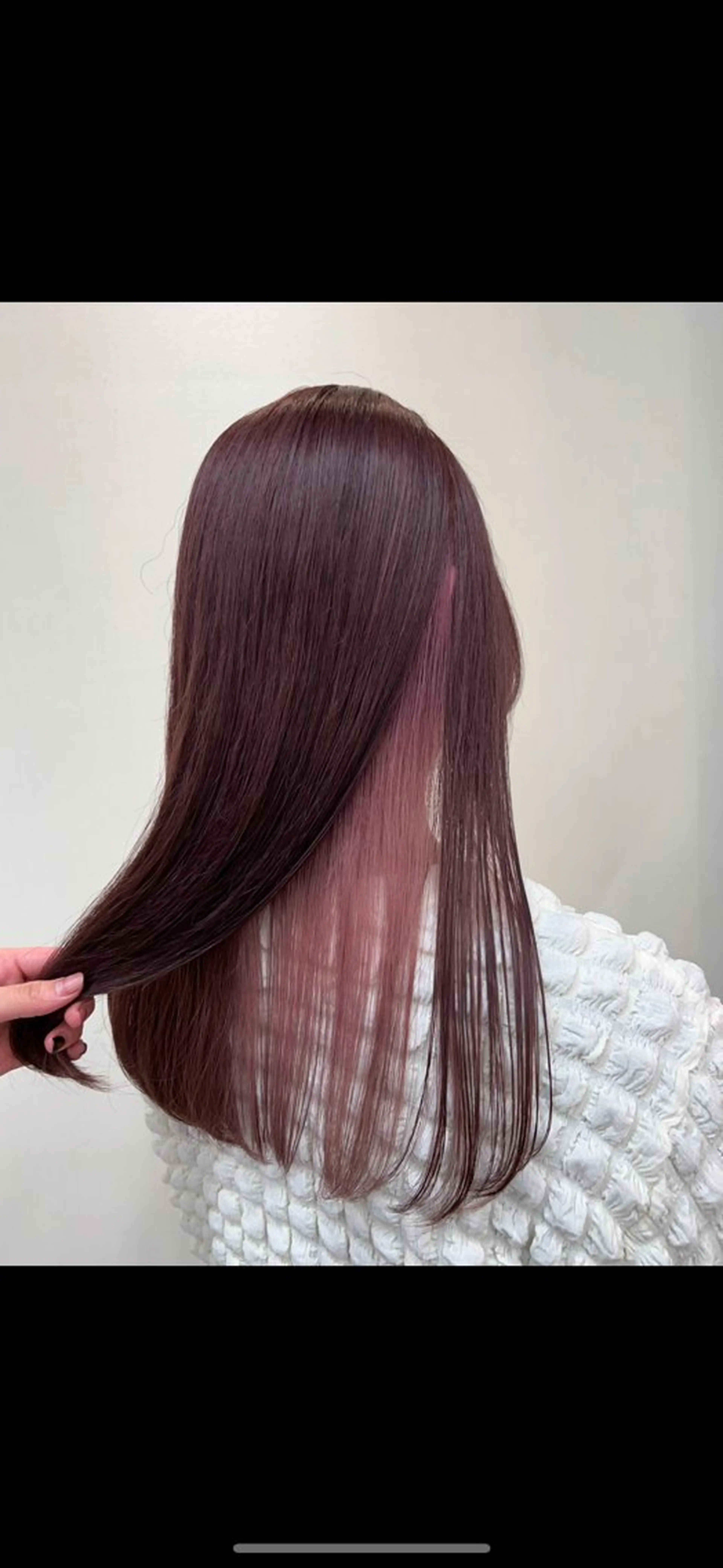 セミロング カラー 熊本市東区 /Ririkaのヘアスタイル