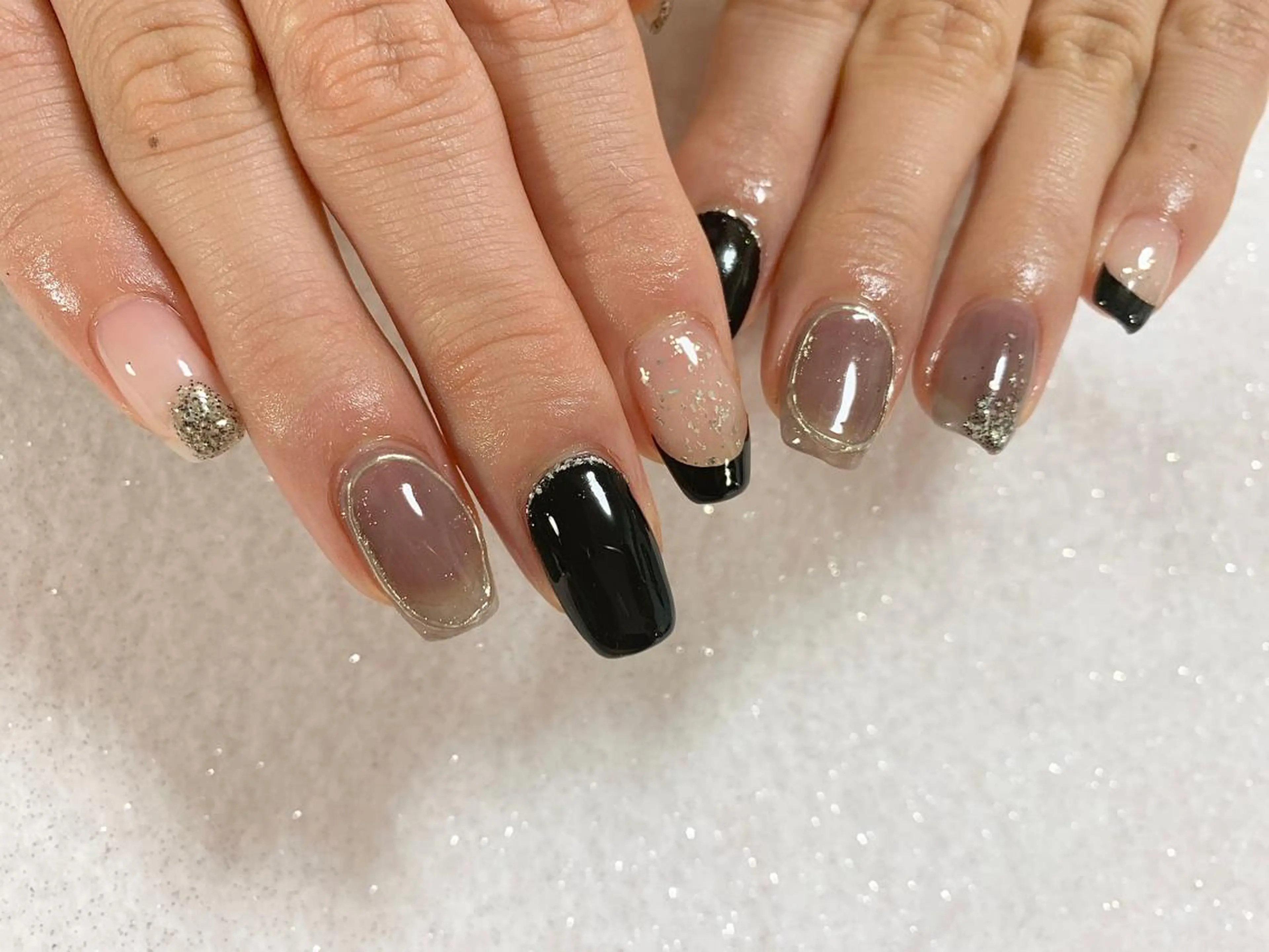 ネイル ハンドネイル 手塚 里奈のネイルデザイン