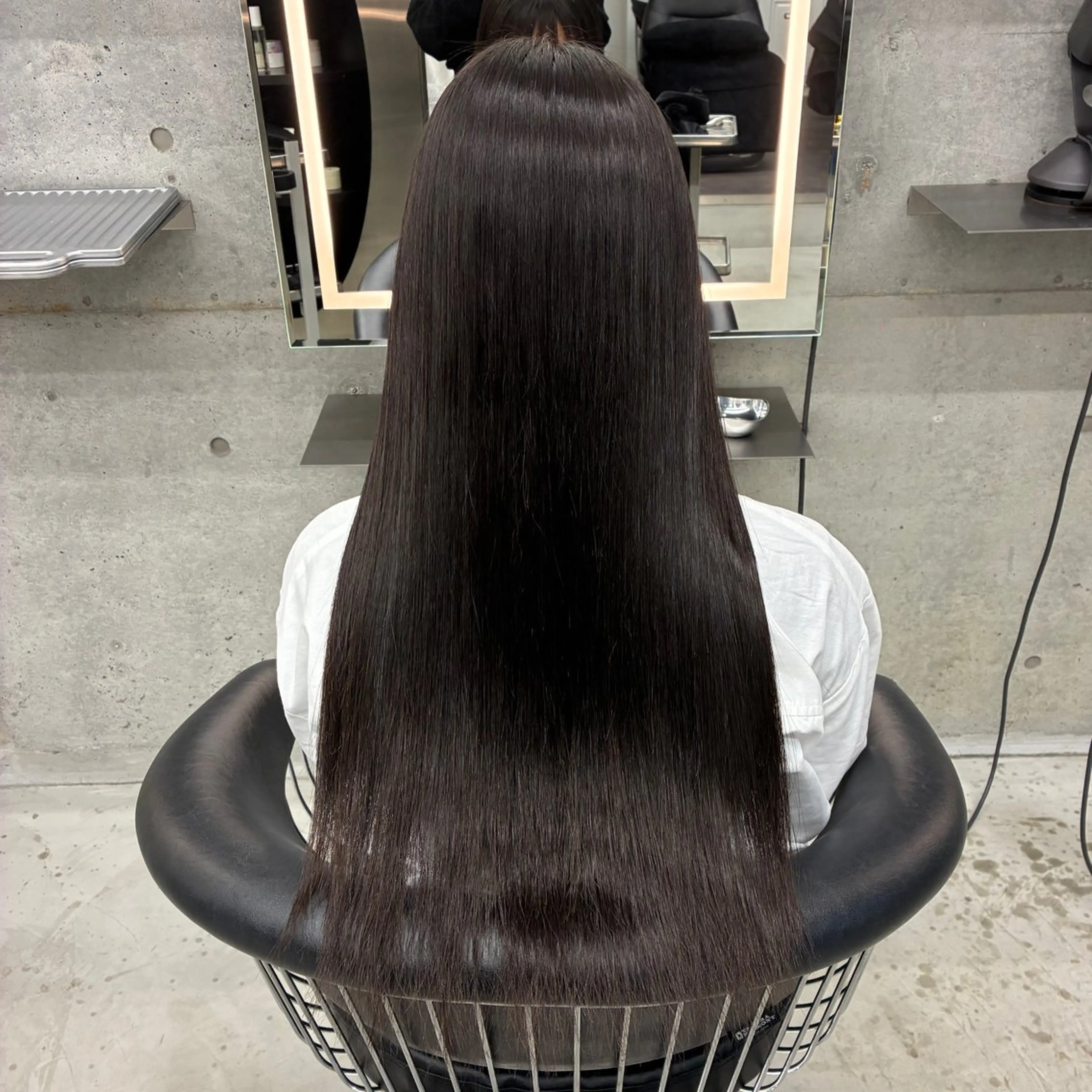 ロング 縮毛矯正 Hikari/カラー /モデル募集中のヘアスタイル