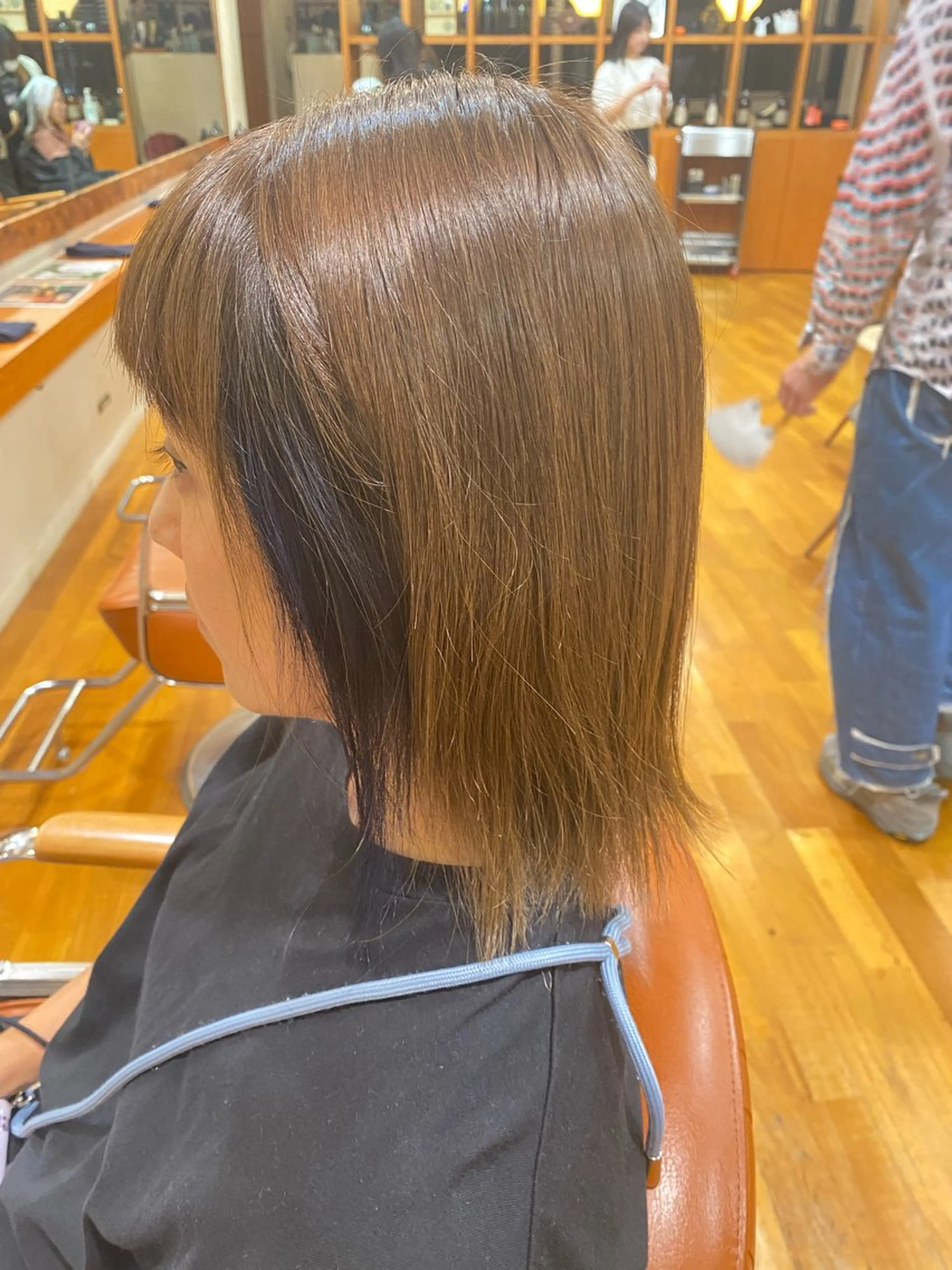 ミディアム 長澤 しずくのヘアスタイル
