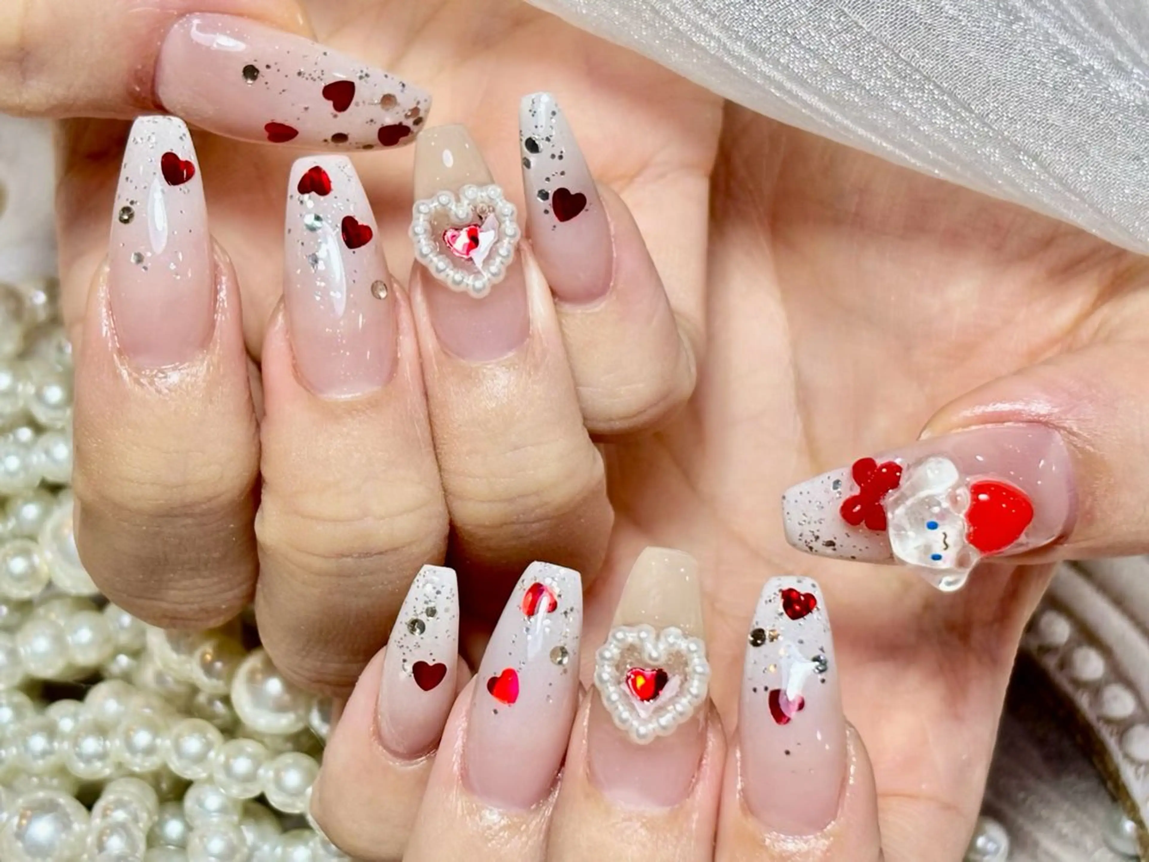 ネイル U・mi  nail salon【長さ出し/パラジェル/持ち込み/定額ネイル/学割U24】所属・Uminail ゆうゆうのネイルデザイン