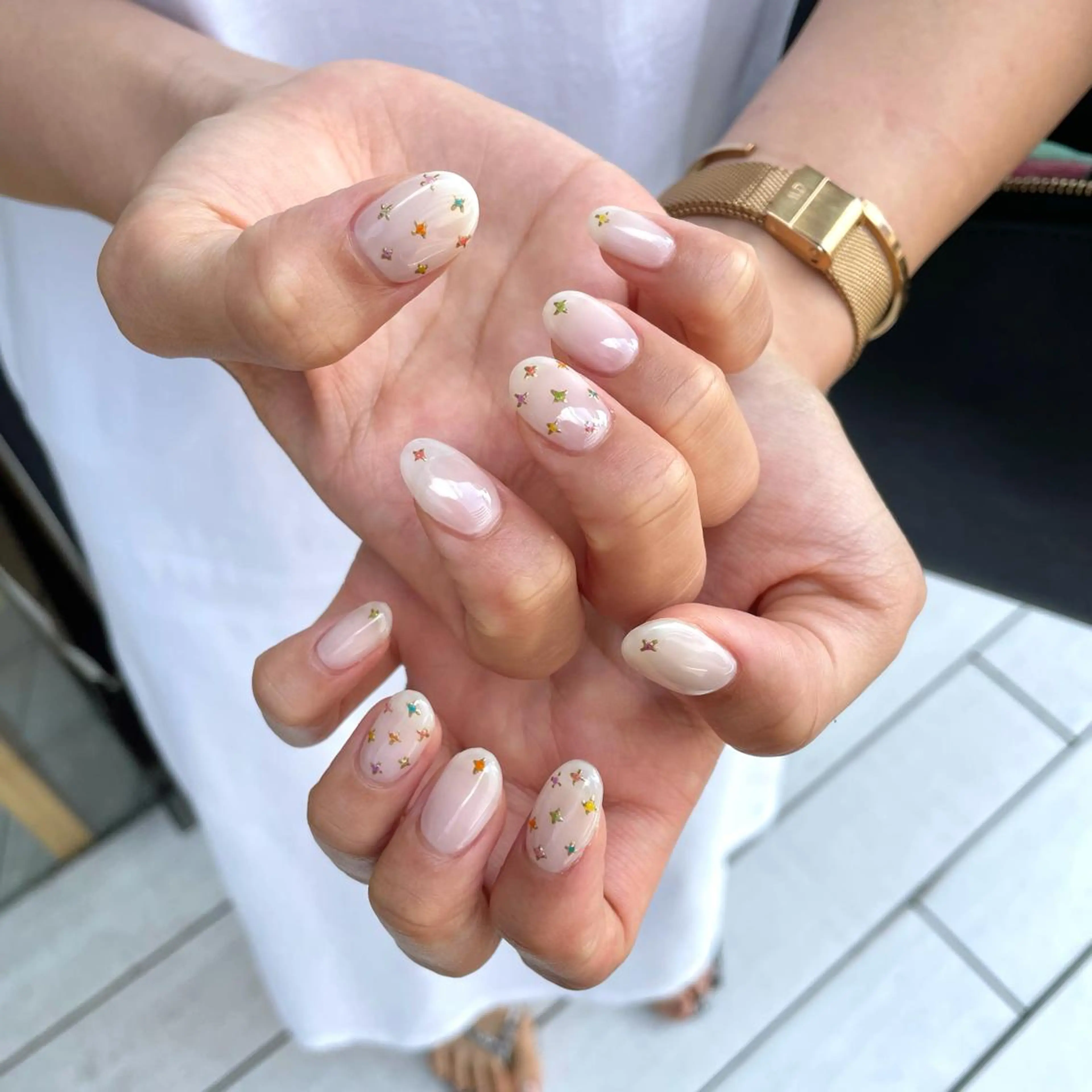 ネイル 新井 ひなののネイルデザイン