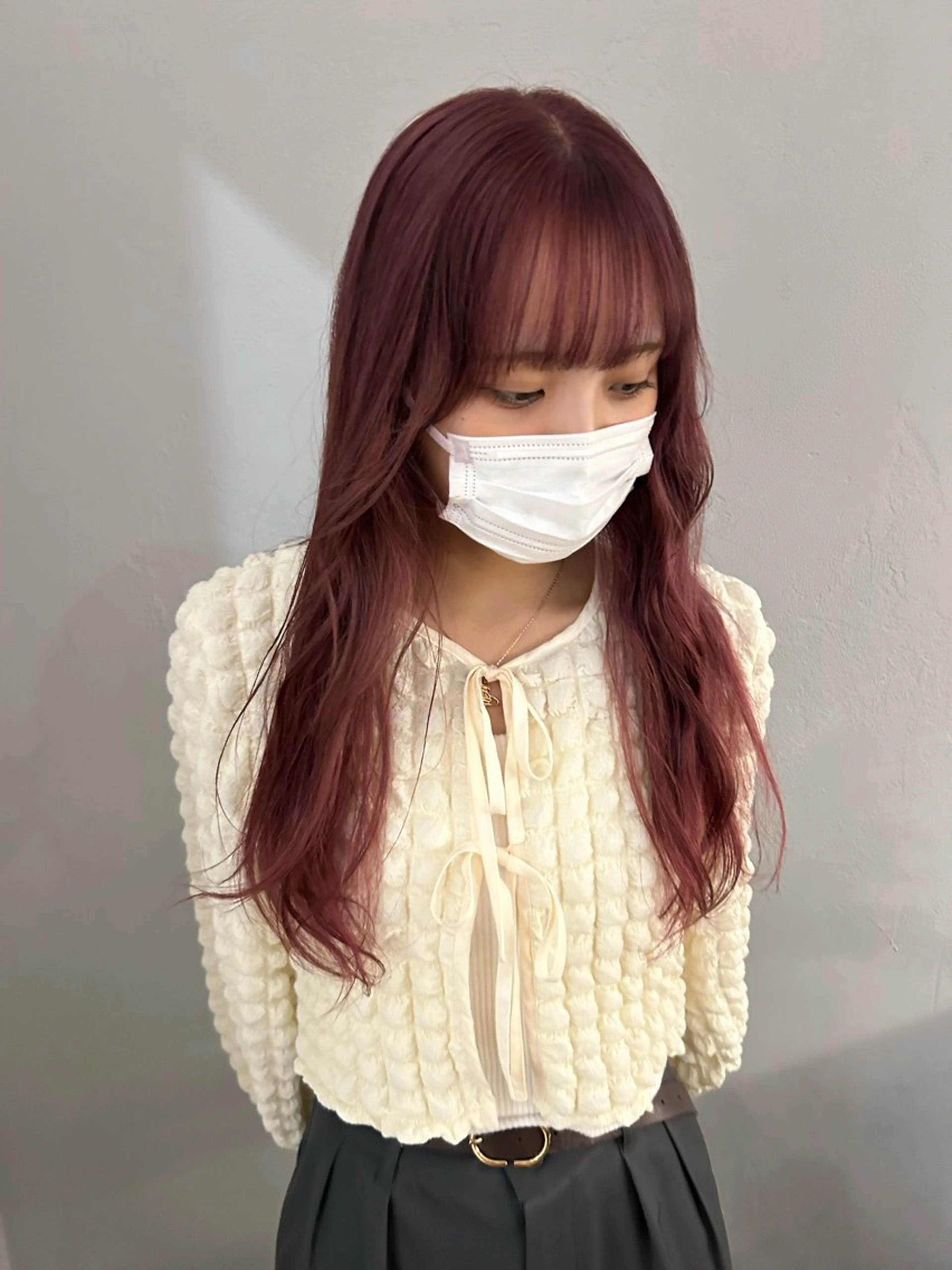 ロング カラー ヘアカラー トリートメント ケアパーマ/ケアブリ ーチdaisukeのヘアスタイル