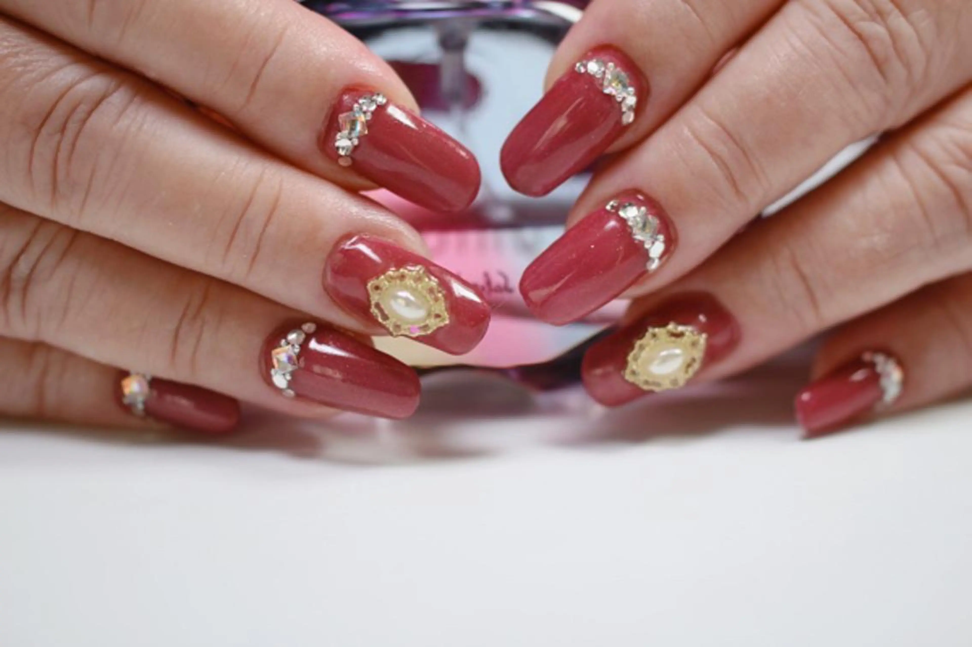 ネイル アートネイル ジェルネイル スカルプネイル ママリンド　志村坂上店所属・しみ えんのネイルデザイン