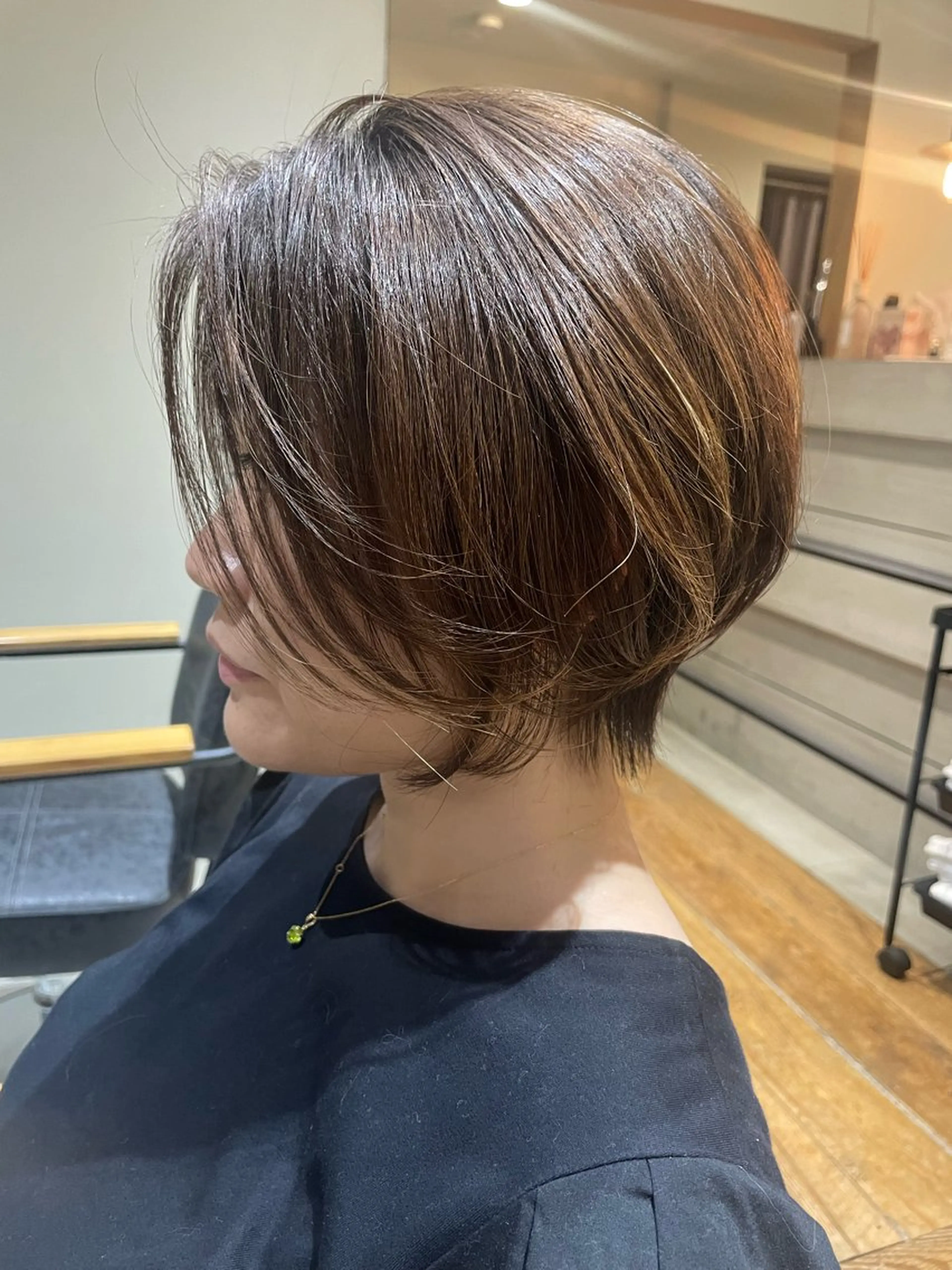 ショート くびれミディアム/似 合わせ/鎌倉/edAのヘアスタイル