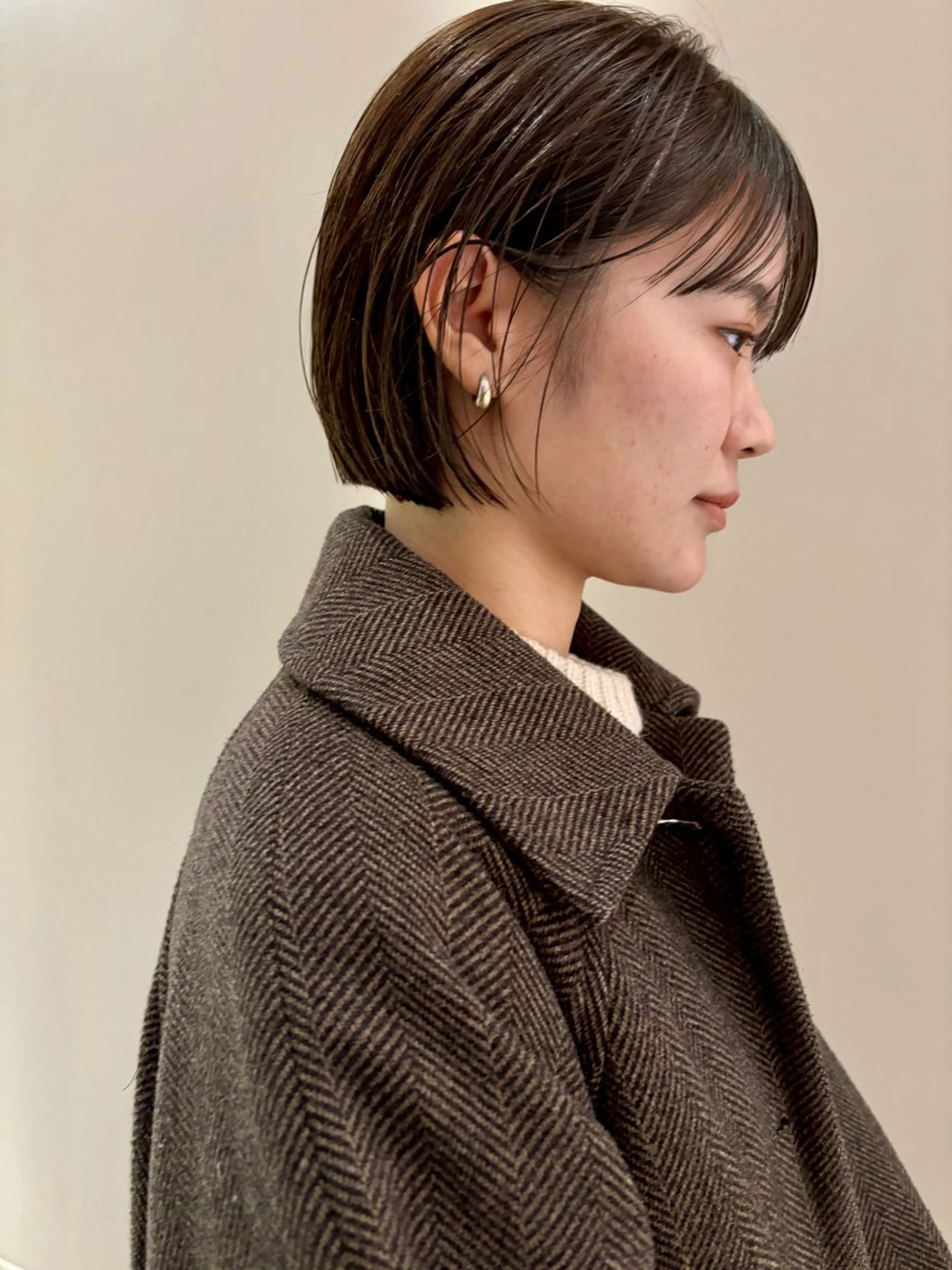 ショート ボブ カット ヘアカラー トリートメント 🌿ショート🌿 パーマ🌿淳平のヘアスタイル