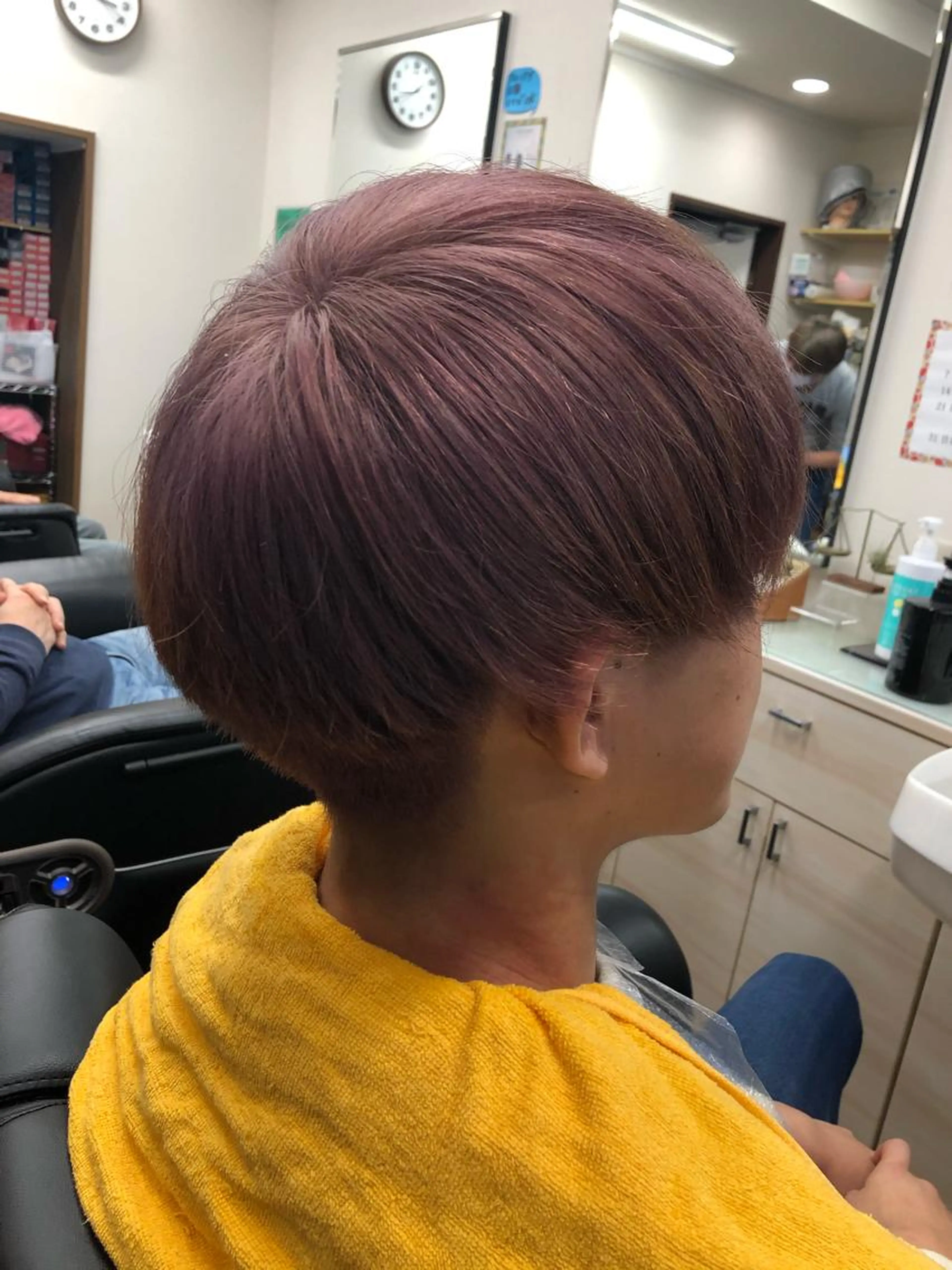 メンズカット+Wカラーの写真