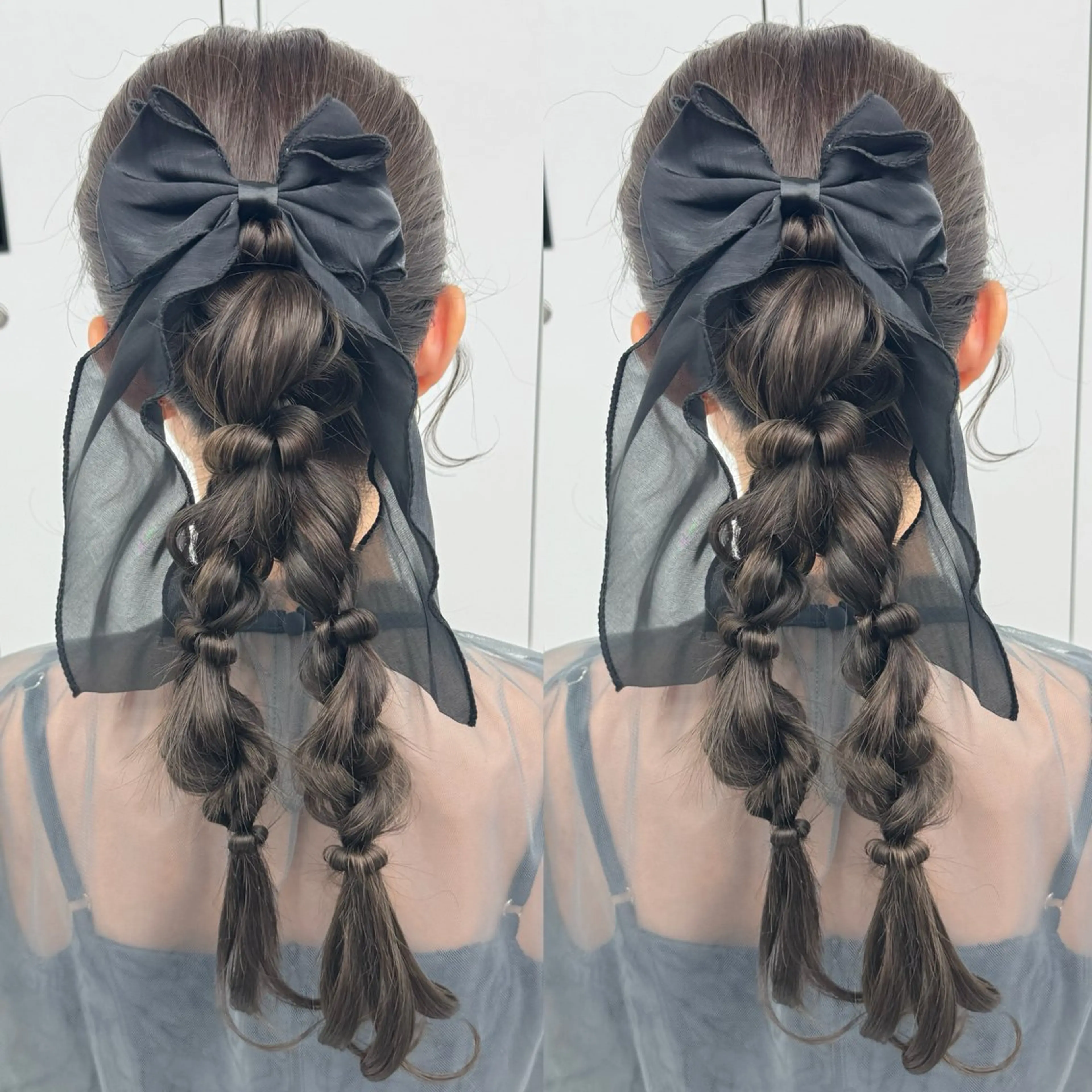 ロング ヘアアレンジ ヘアセット ヘアメ🎀推しカラー 🥣横浜/しほ🧸のヘアスタイル