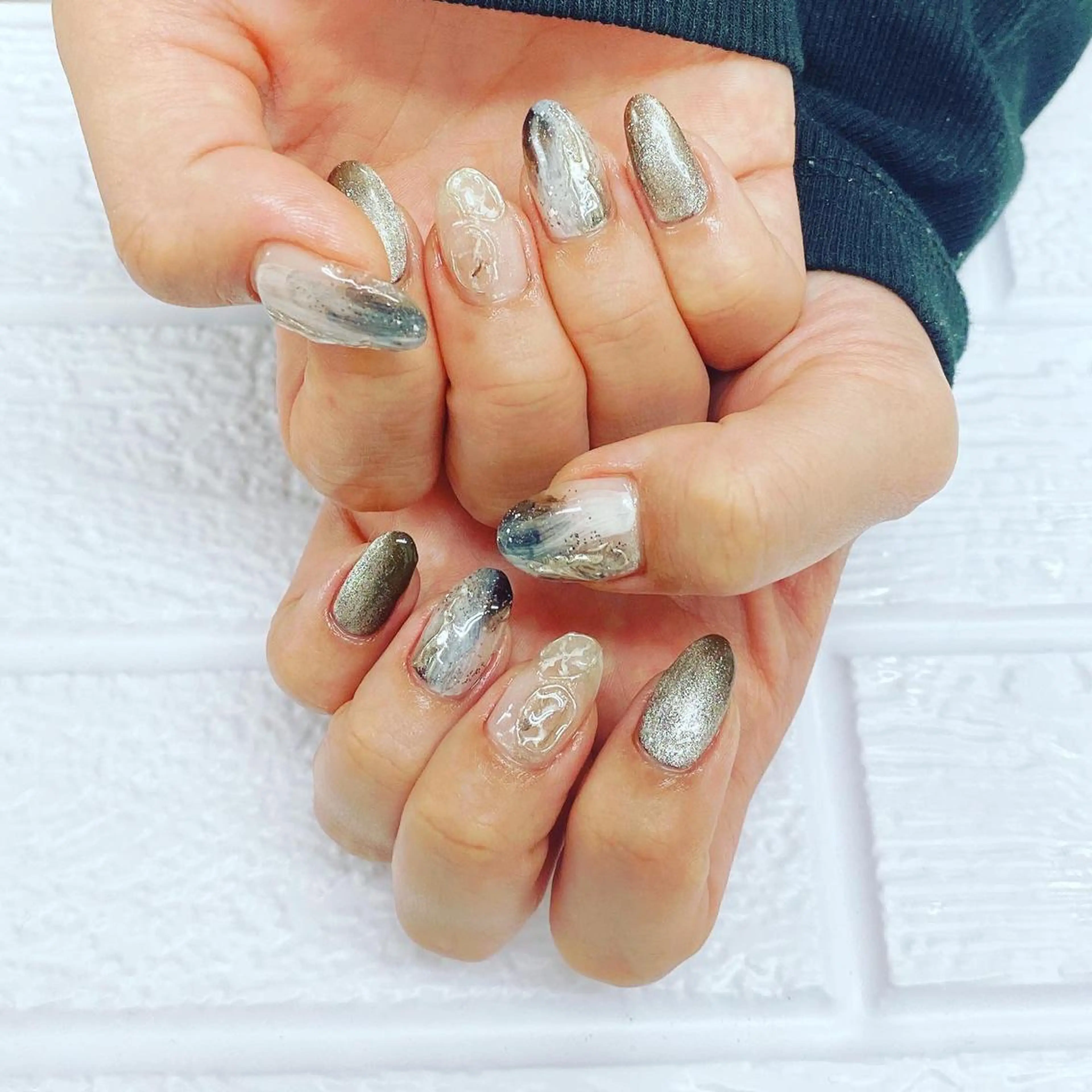 ネイル ニュアンスネイル N._._. clawのネイルデザイン