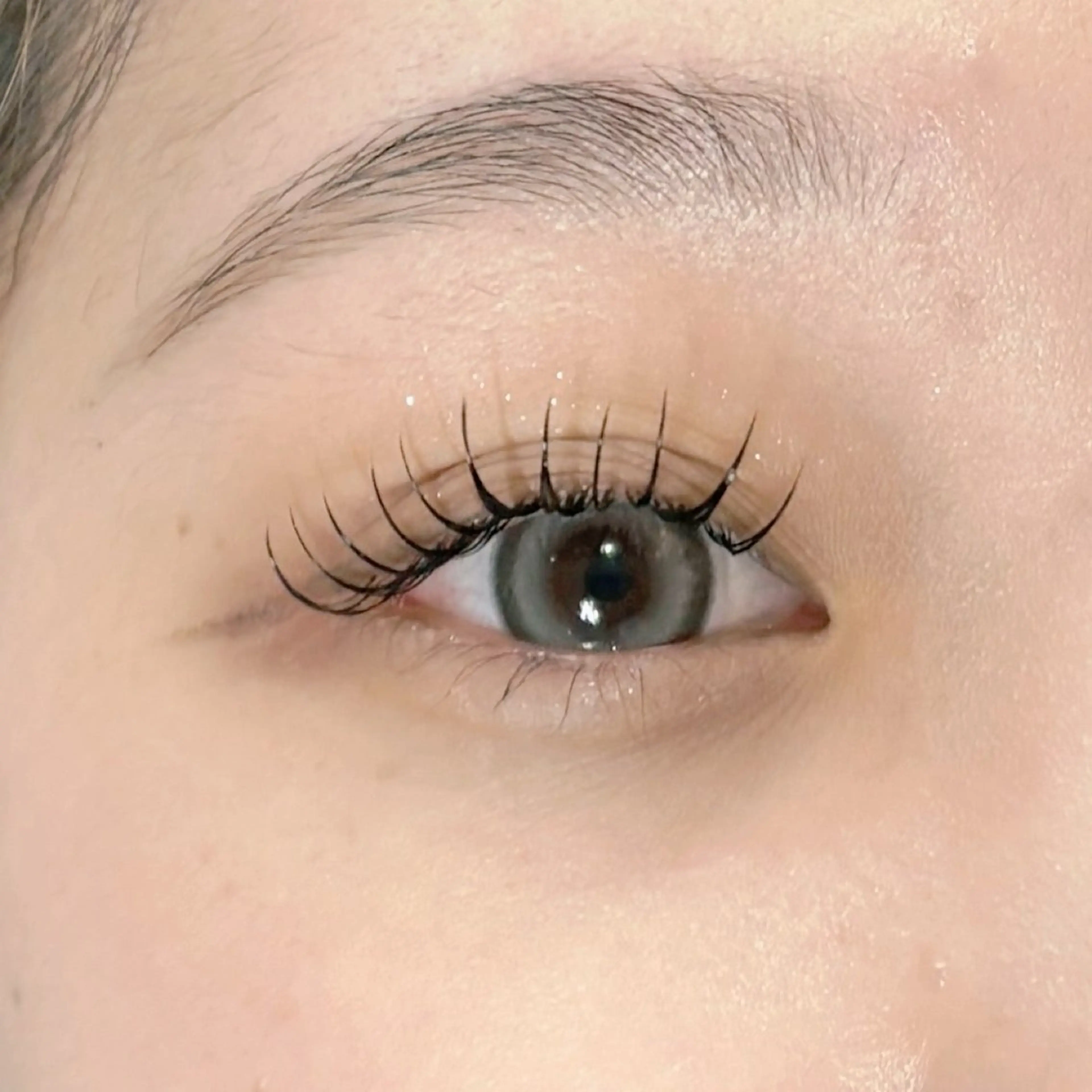 3回目迄✨パッチリ感ボリュームほしい方💗&Healthyアンドヘルシー（エク+パーマ）💗フラットラッシュ120本の写真