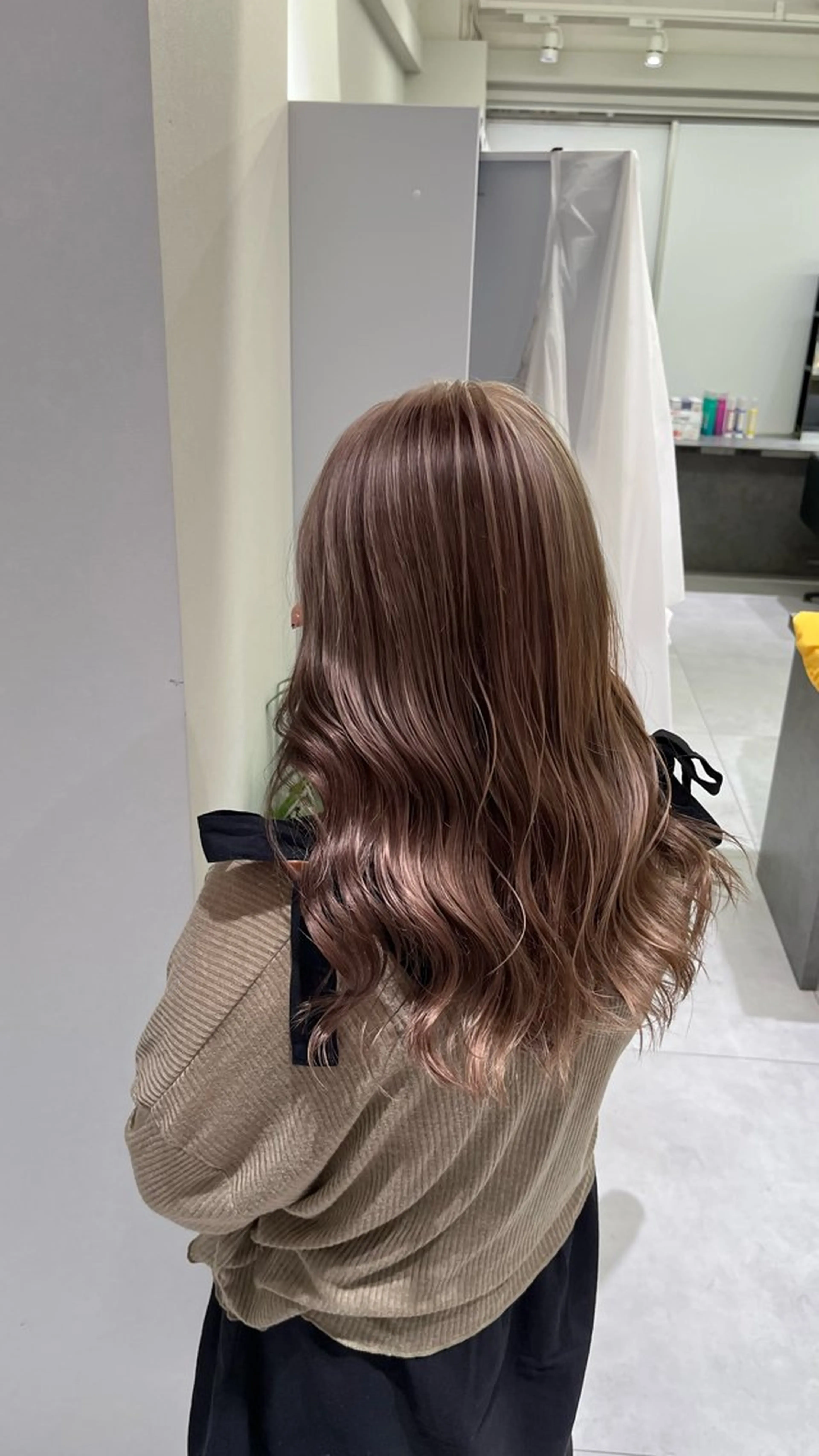 ロング カラー 髪質改善/レイヤー 兼折楓馬のヘアスタイル