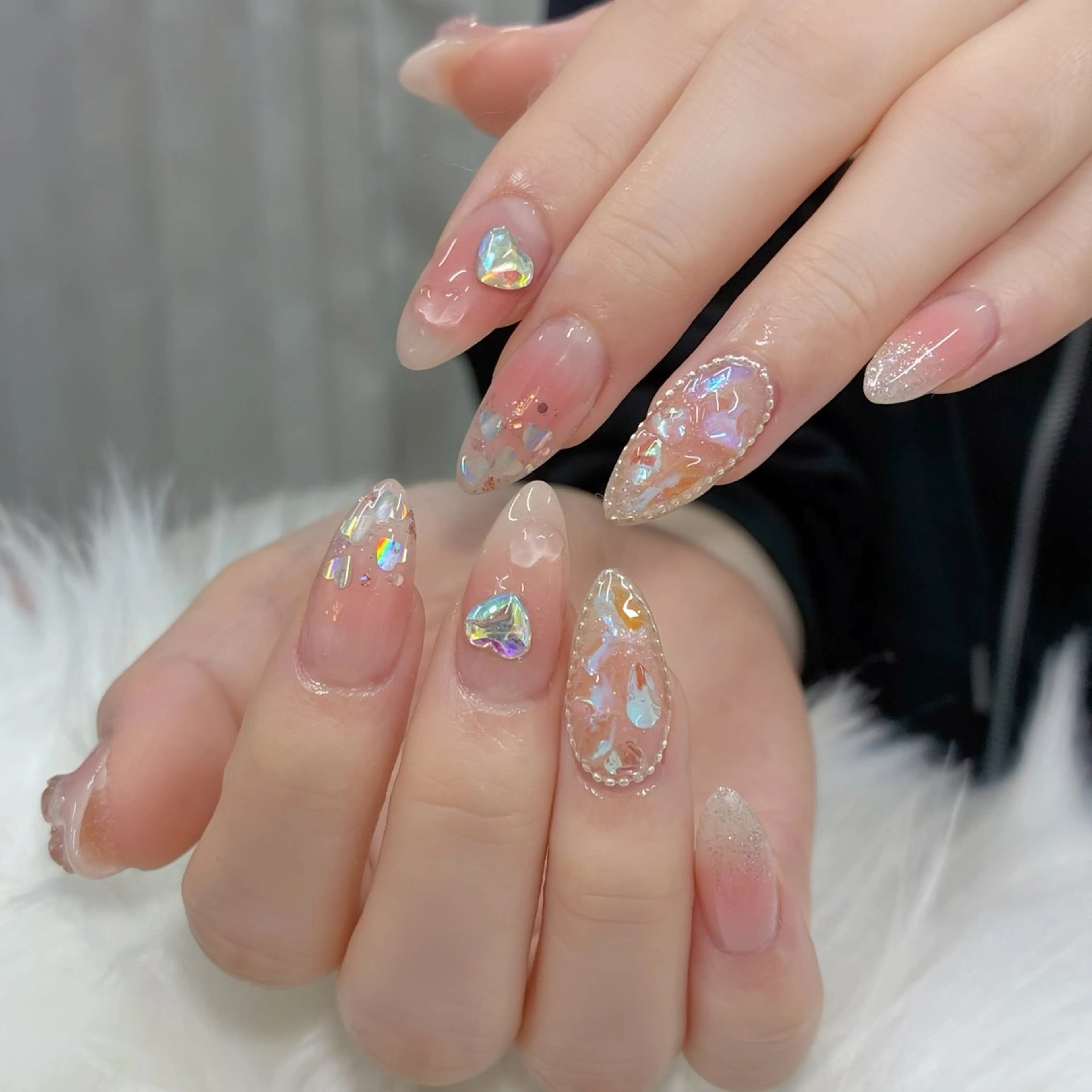 ネイル ハンドネイル ハンドケア DuLi Blinkのネイルデザイン