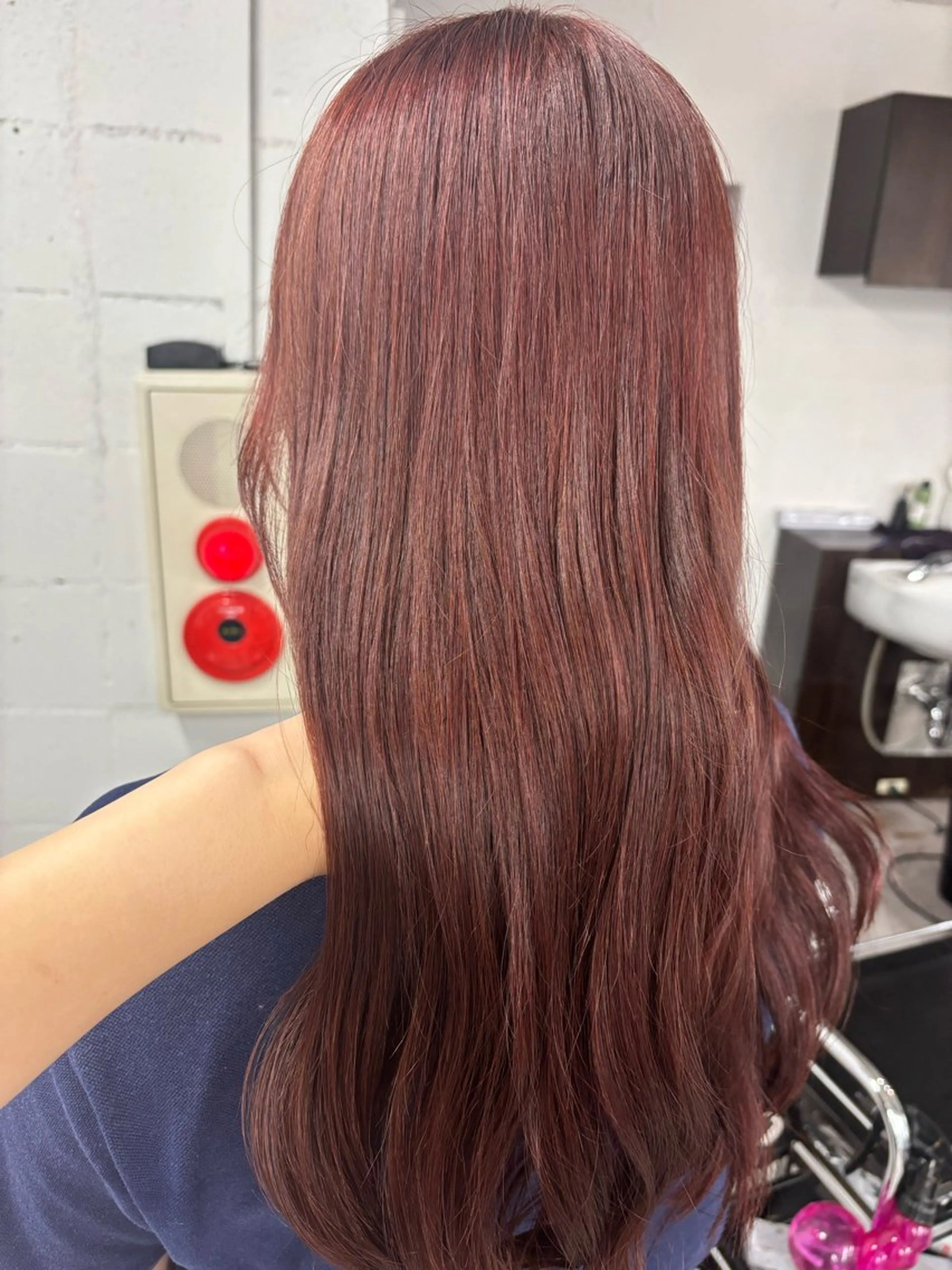 ロング カラー ハイトーン/ダブル カラー/akihoのヘアスタイル