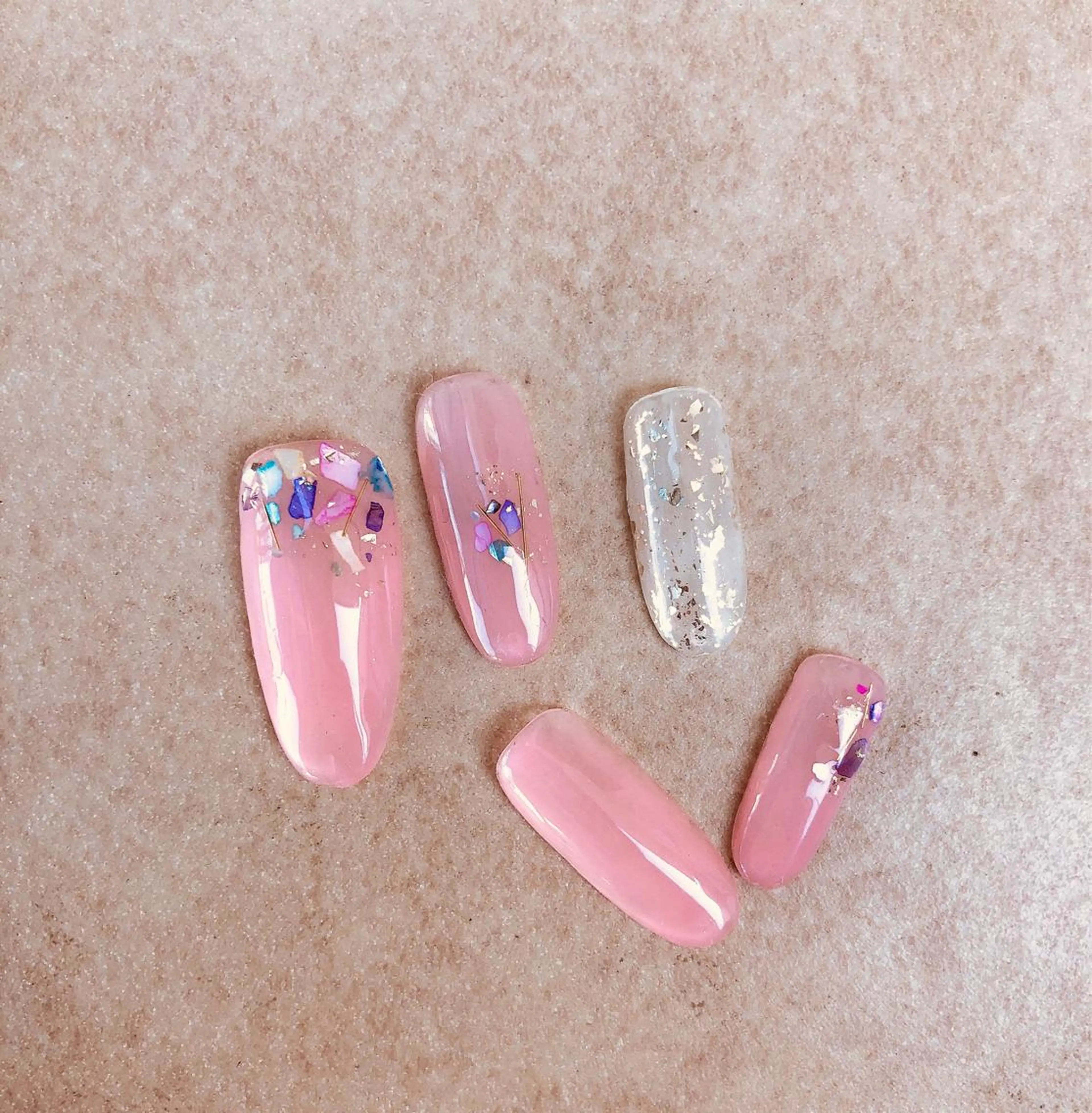 ネイル ピンク nail salon Farbe〜ファルべのネイルデザイン